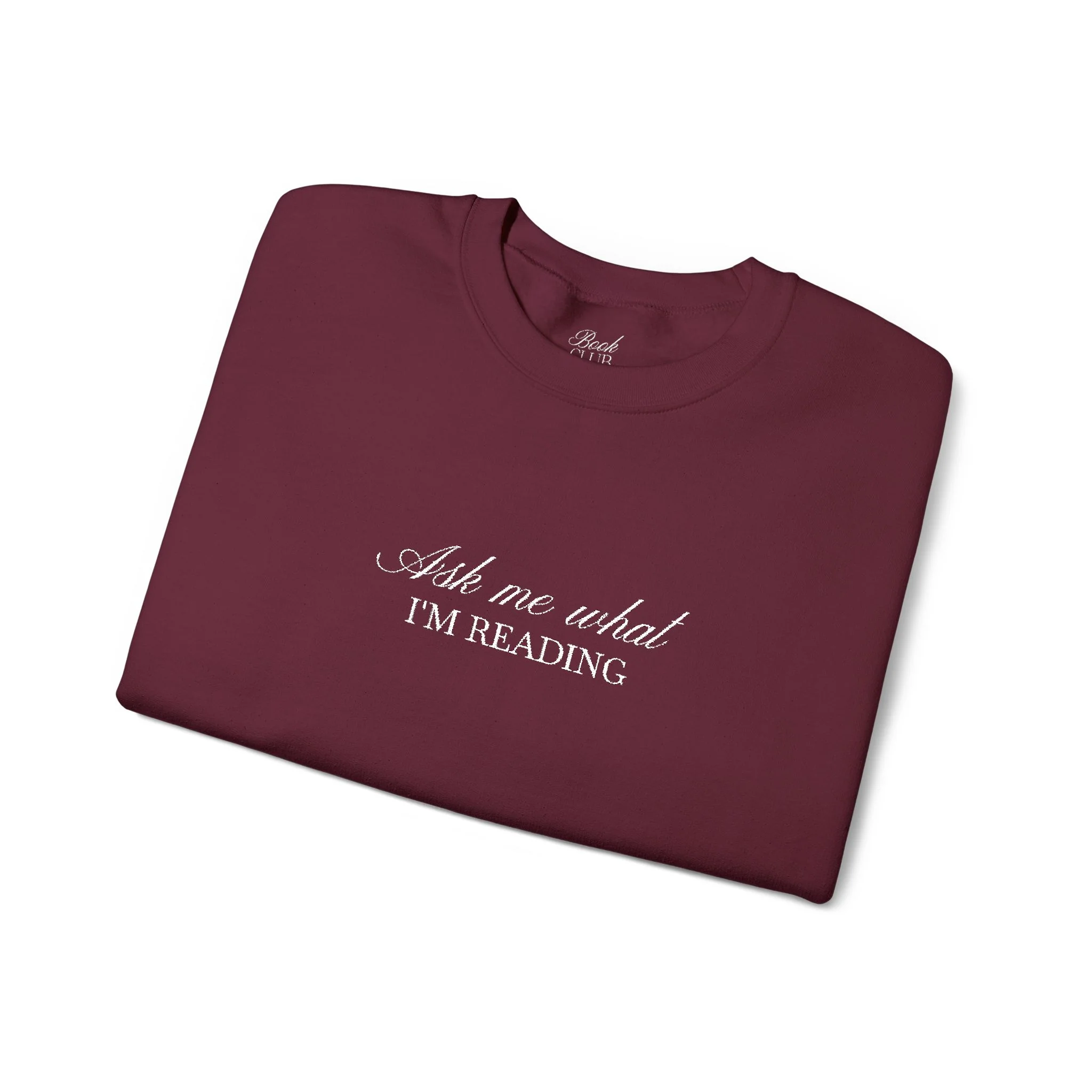 Ask Me What I’m Reading Crewneck - Image 11