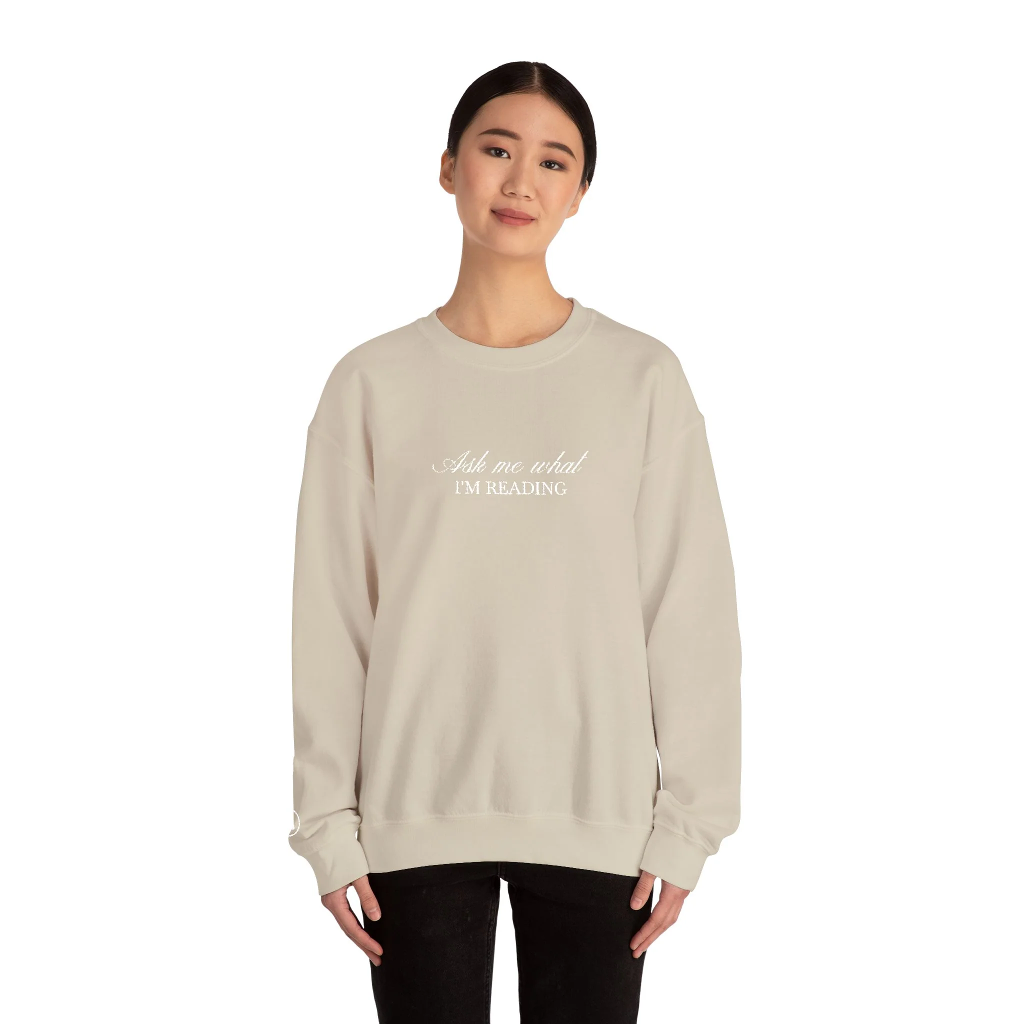 Ask Me What I’m Reading Crewneck - Image 20