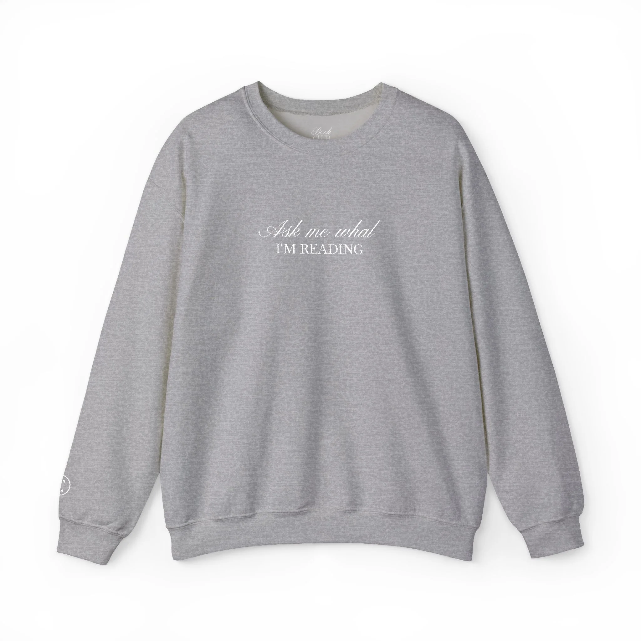 Ask Me What I’m Reading Crewneck - Image 7