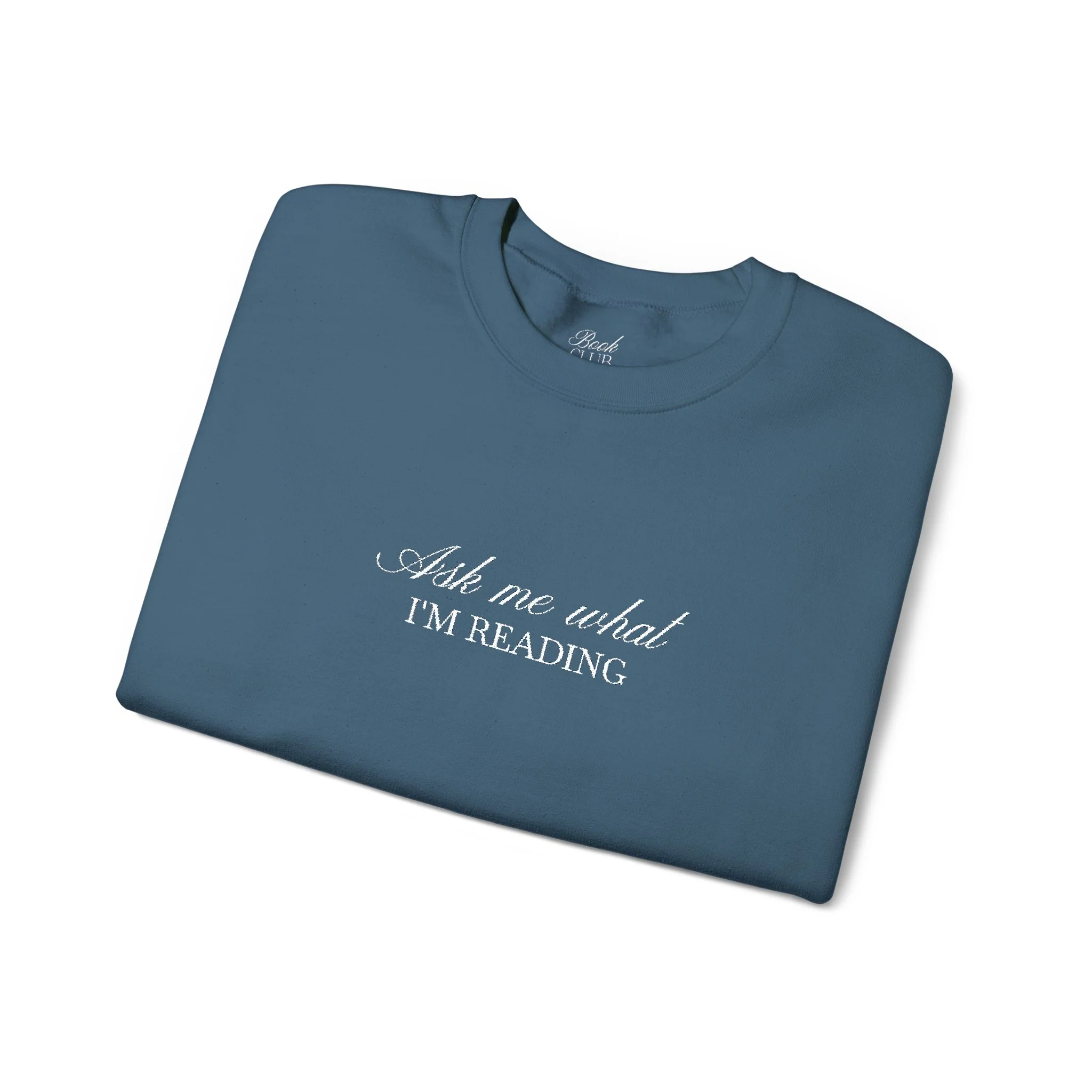 Ask Me What I’m Reading Crewneck - Image 9