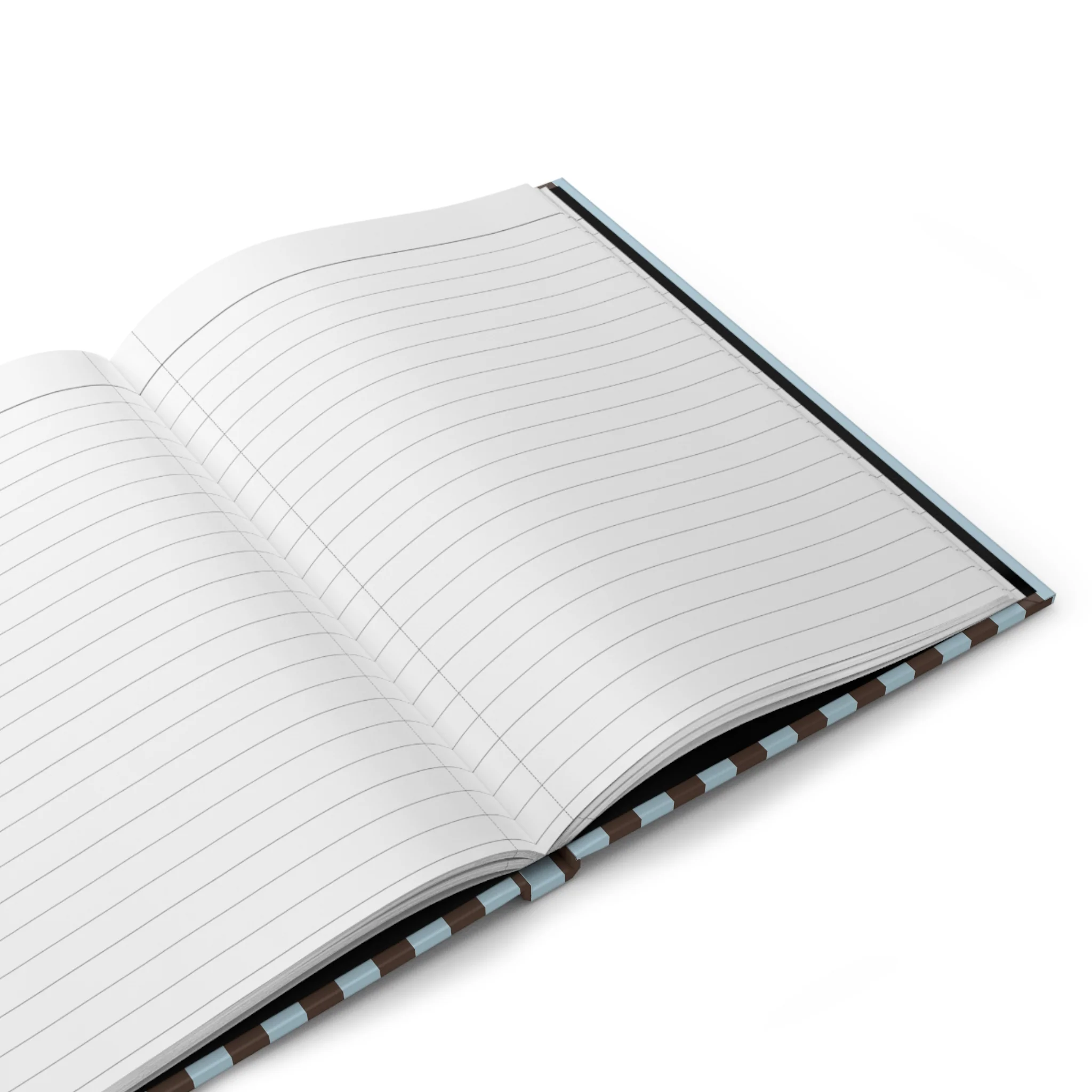 Blue & Brown Stripped Journal - Image 4