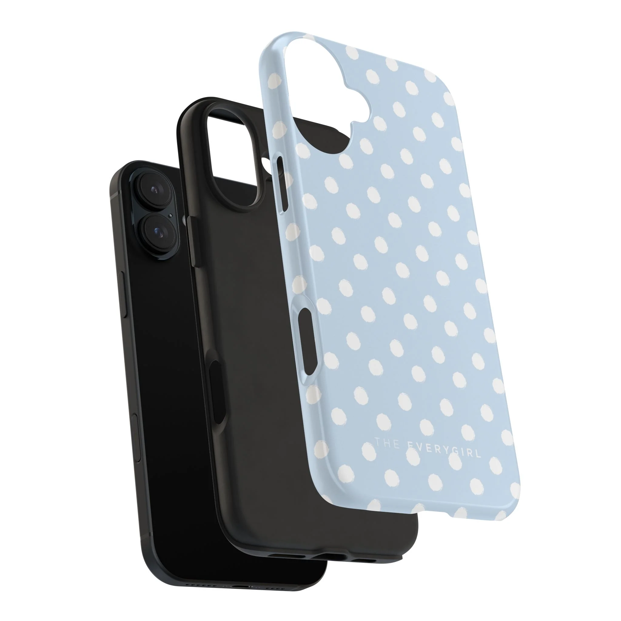 East Coast – Blue & White Polka Dots Phone Case - Image 101