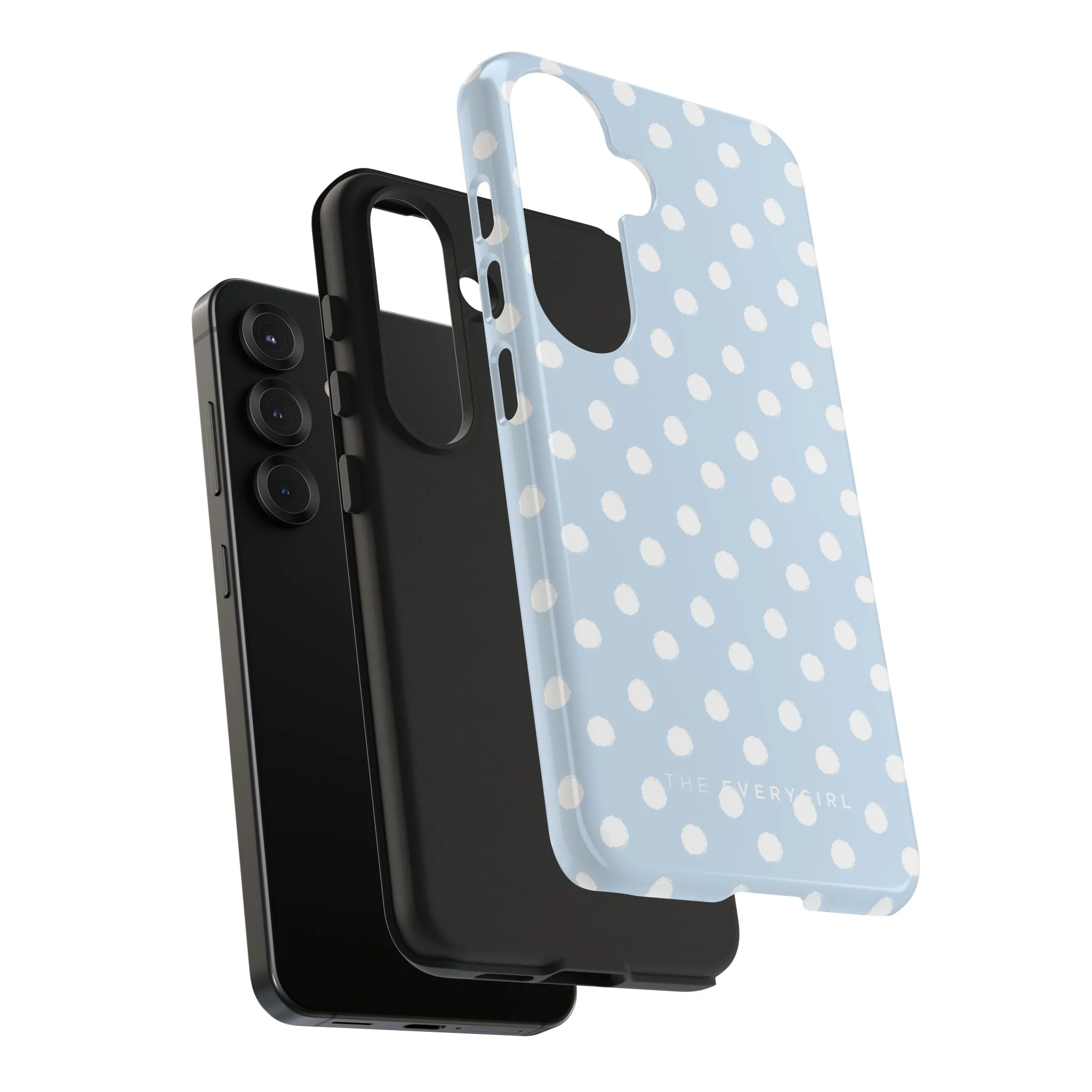 East Coast – Blue & White Polka Dots Phone Case - Image 103