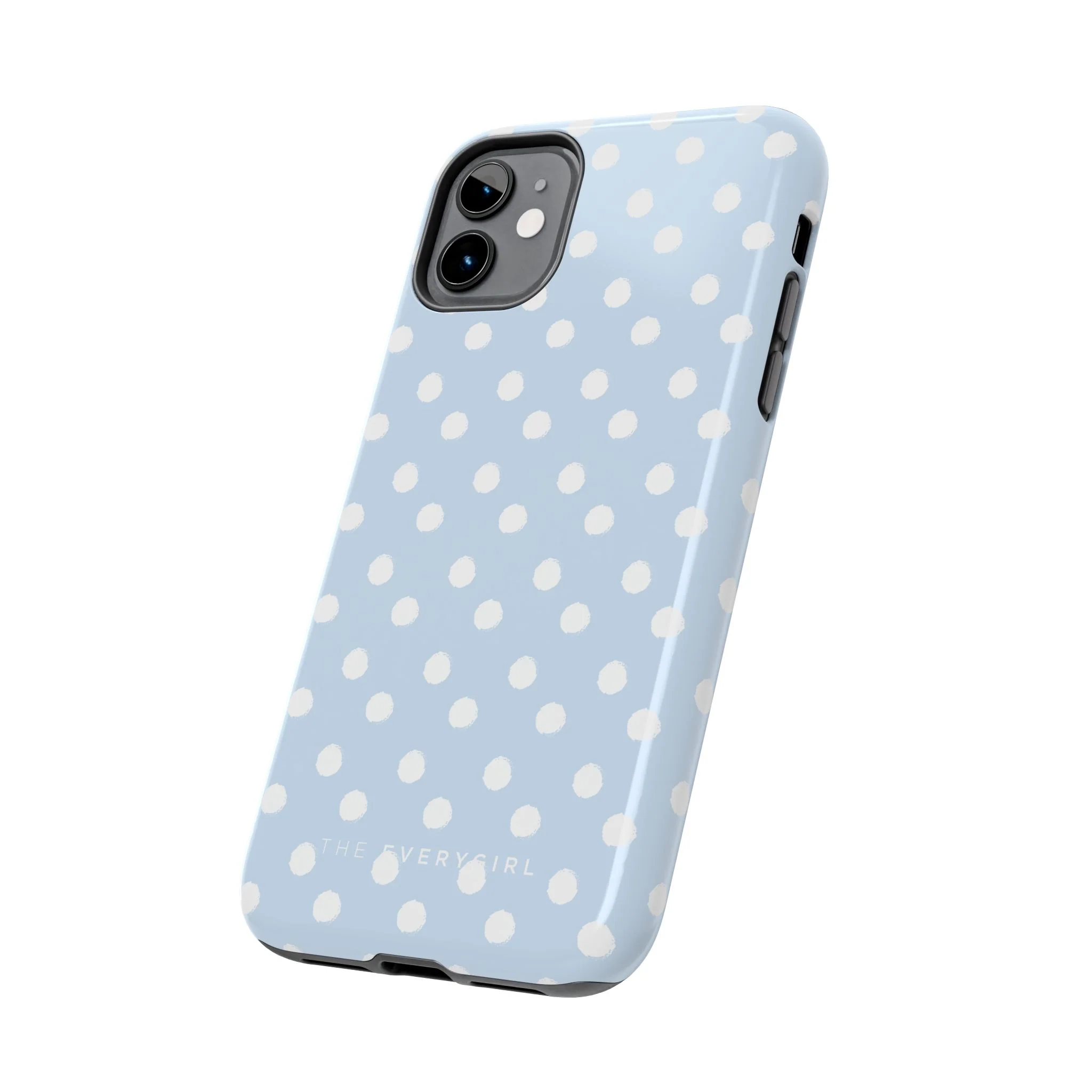 East Coast – Blue & White Polka Dots Phone Case - Image 34