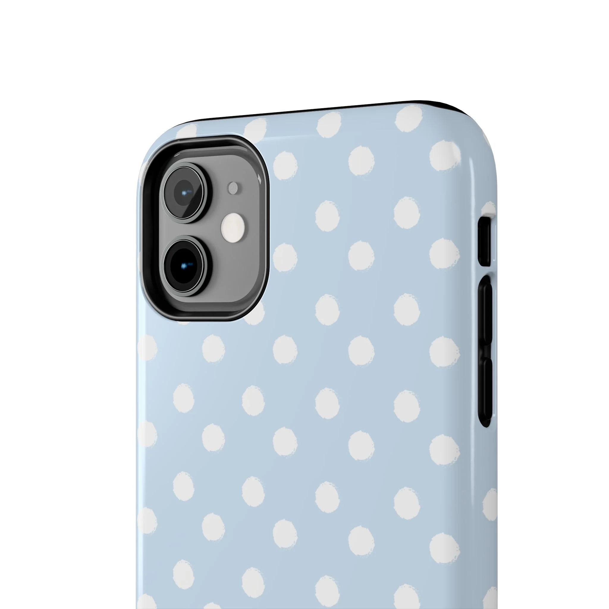East Coast – Blue & White Polka Dots Phone Case - Image 35