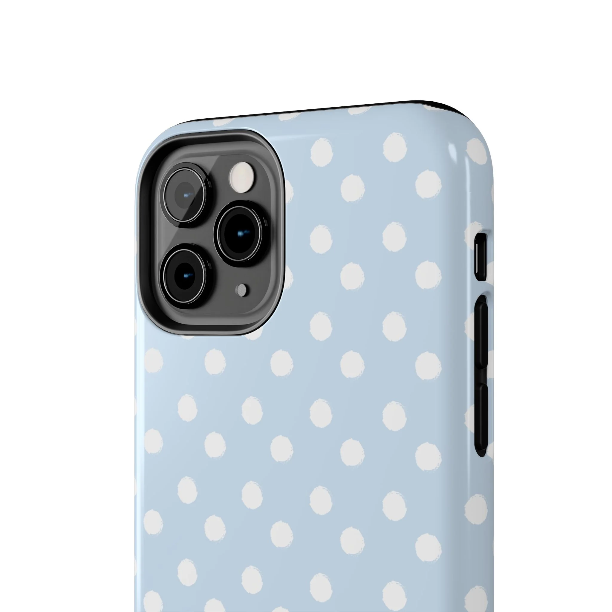East Coast – Blue & White Polka Dots Phone Case - Image 38