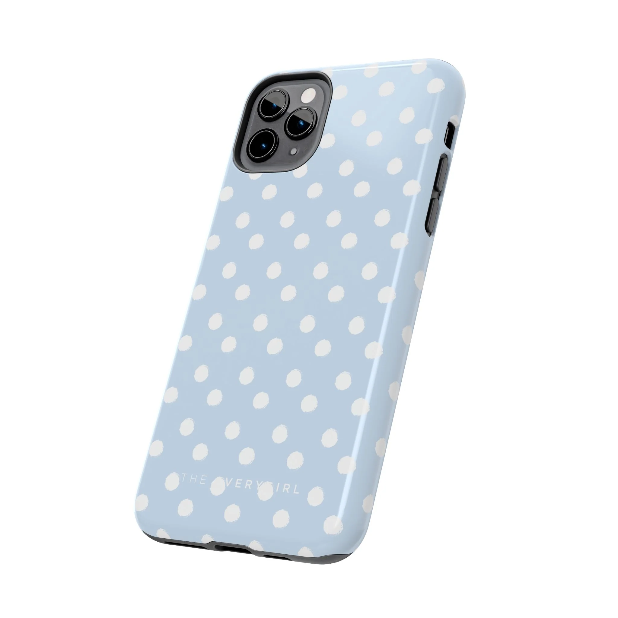 East Coast – Blue & White Polka Dots Phone Case - Image 40