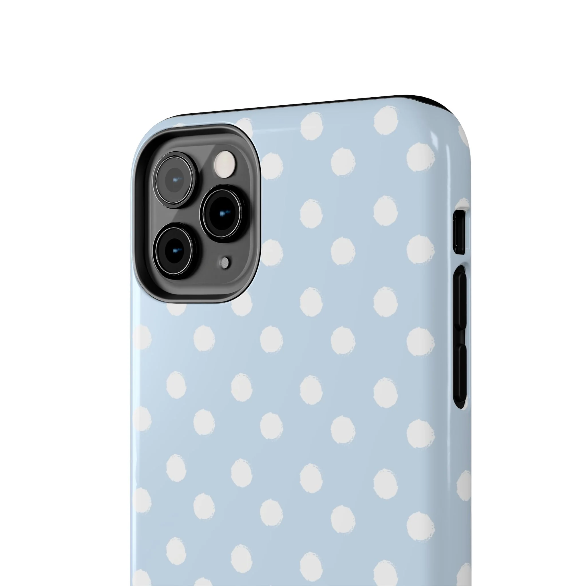 East Coast – Blue & White Polka Dots Phone Case - Image 41