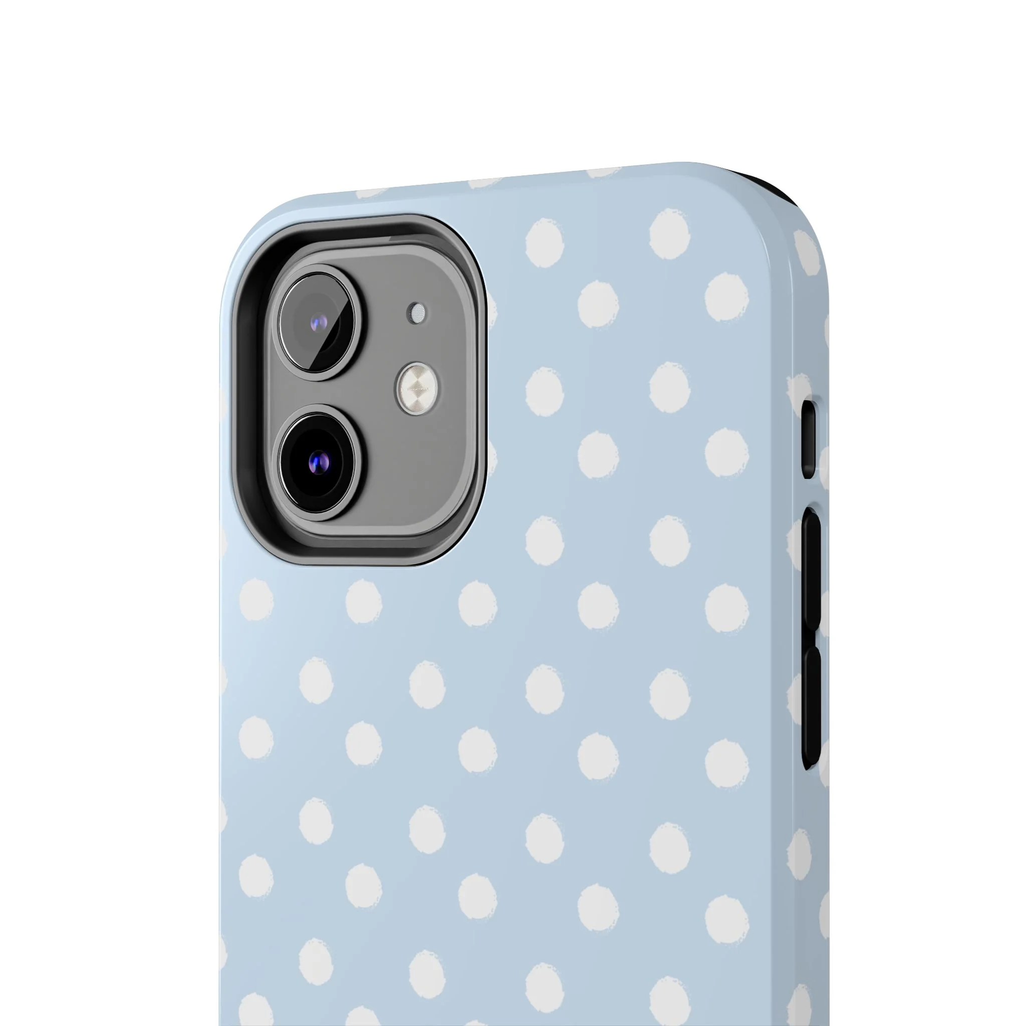 East Coast – Blue & White Polka Dots Phone Case - Image 44