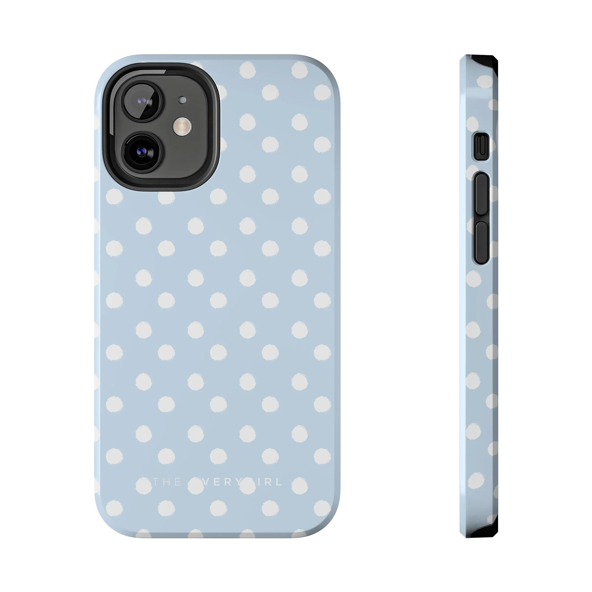 East Coast – Blue & White Polka Dots Phone Case - Image 45