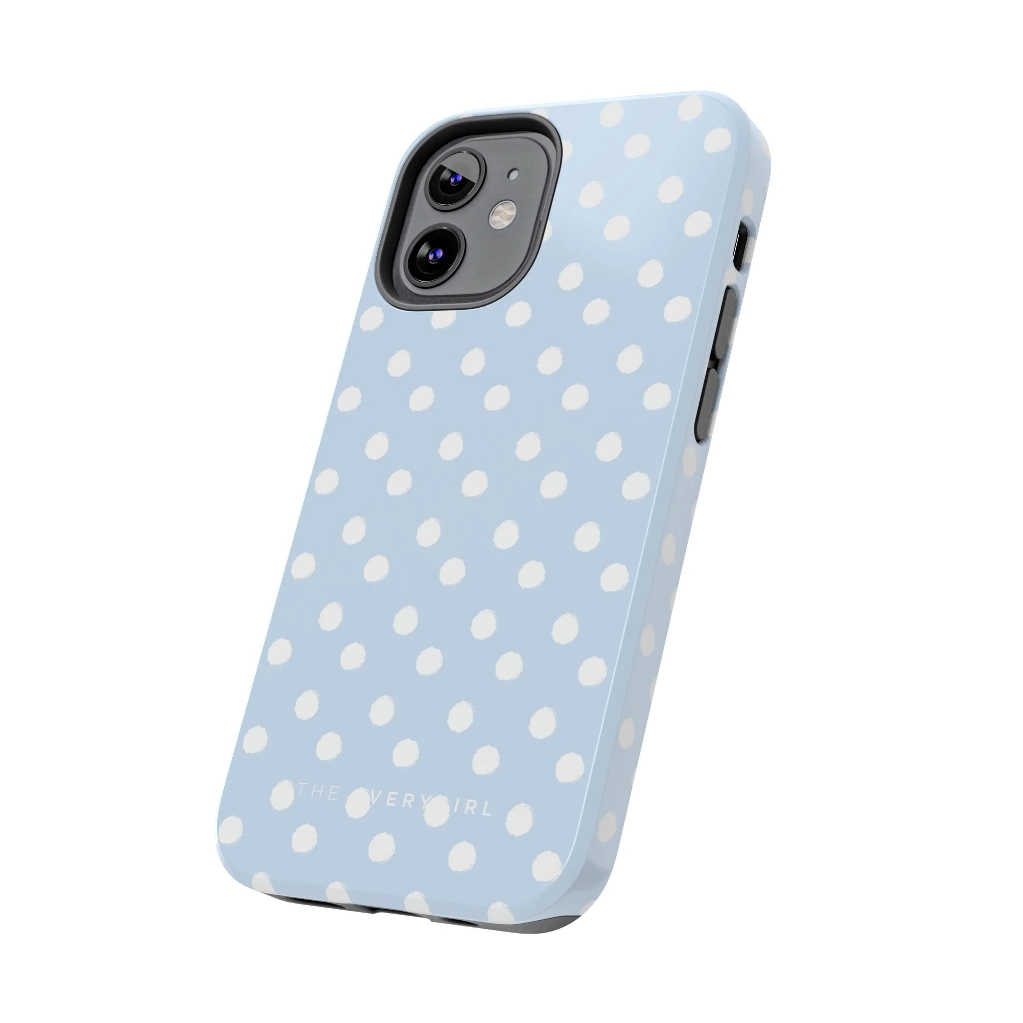 East Coast – Blue & White Polka Dots Phone Case - Image 46