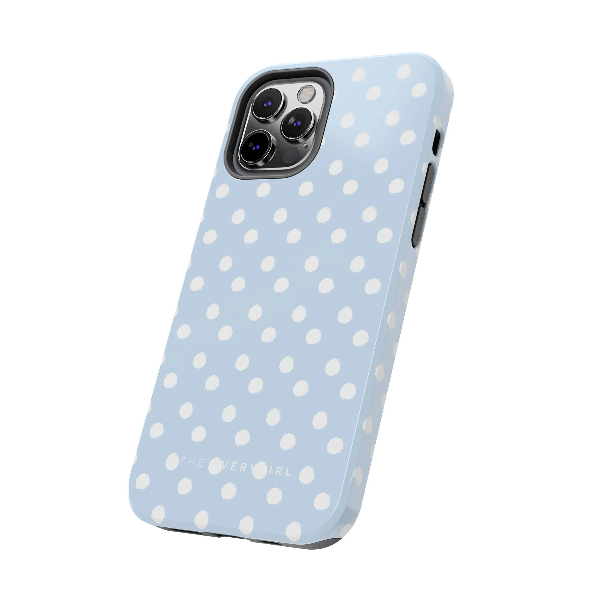 East Coast – Blue & White Polka Dots Phone Case - Image 49