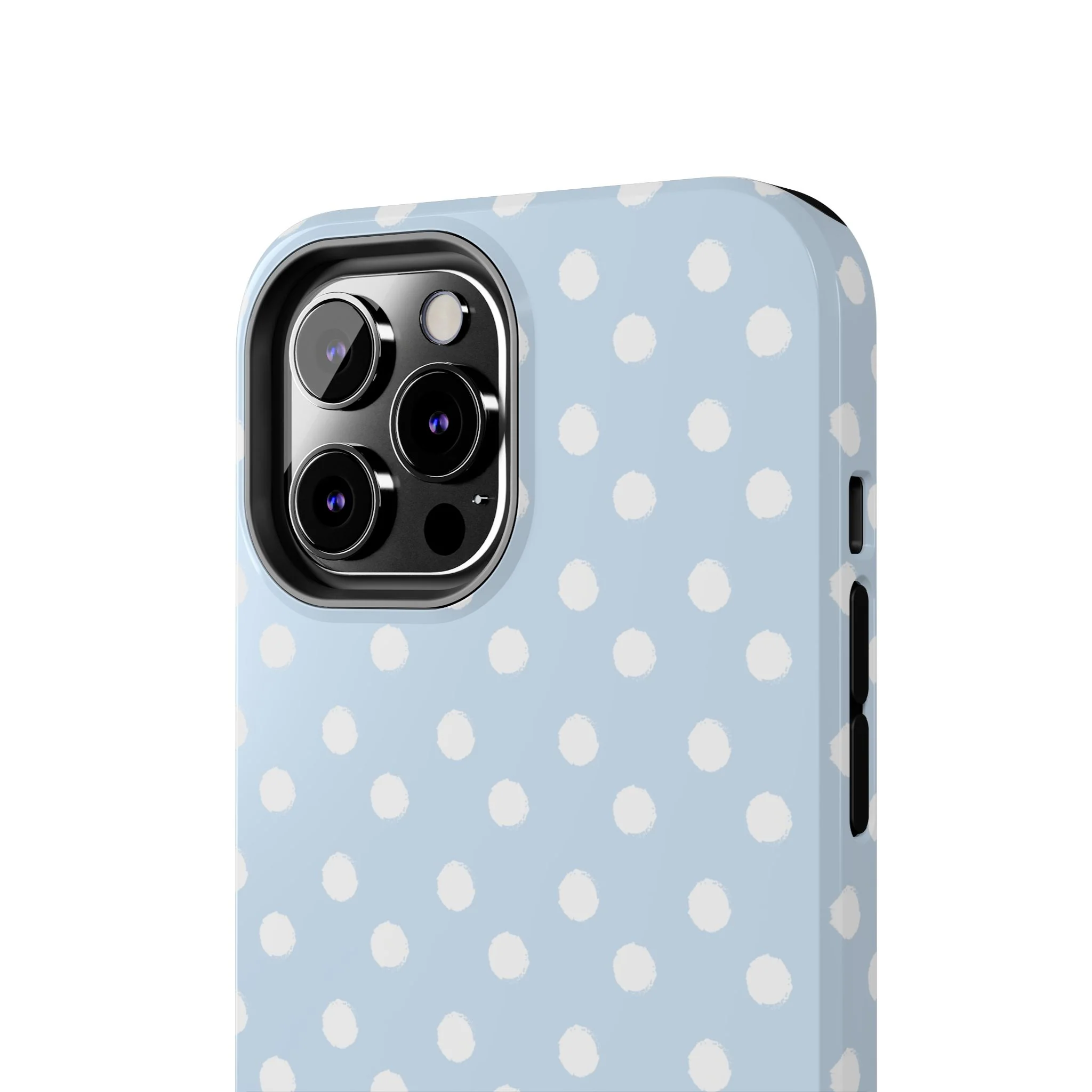 East Coast – Blue & White Polka Dots Phone Case - Image 53