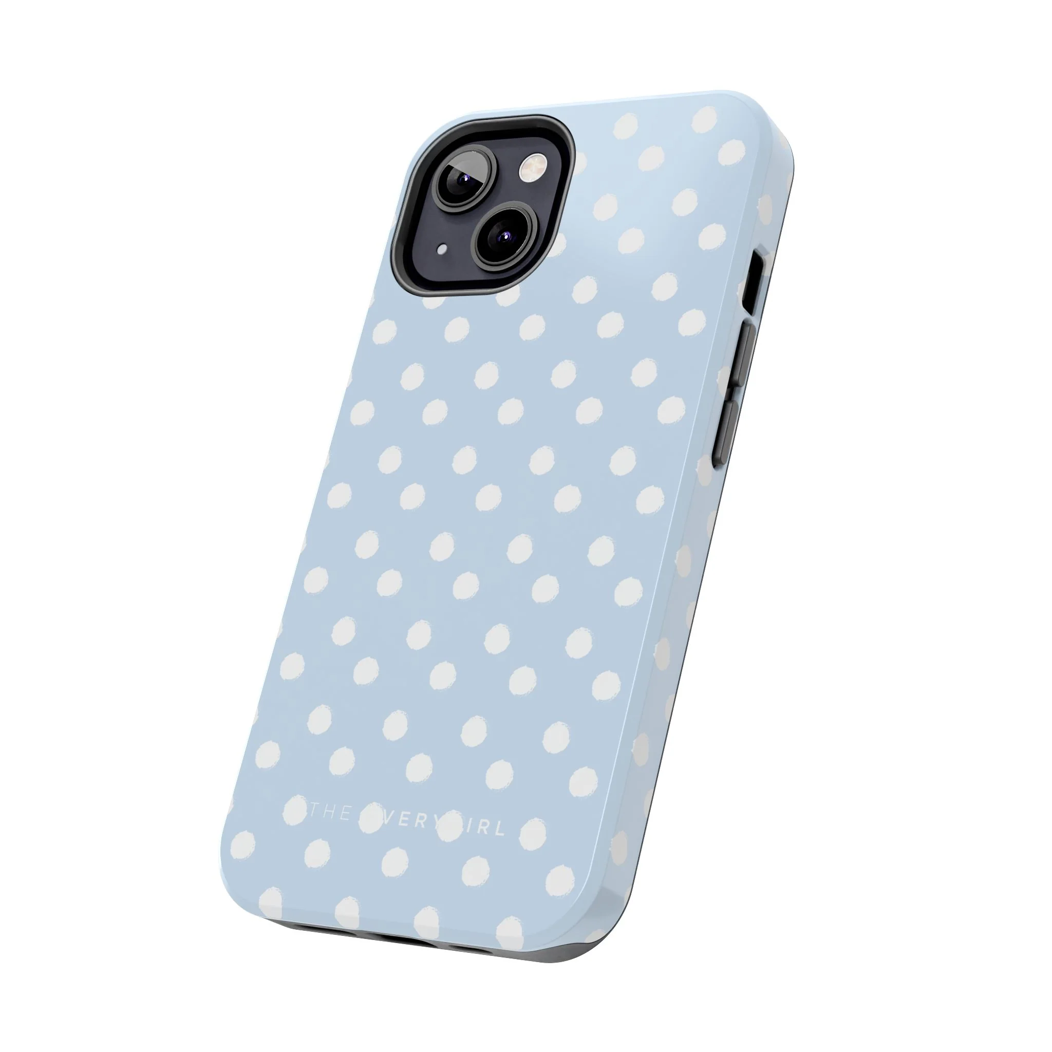 East Coast – Blue & White Polka Dots Phone Case - Image 55
