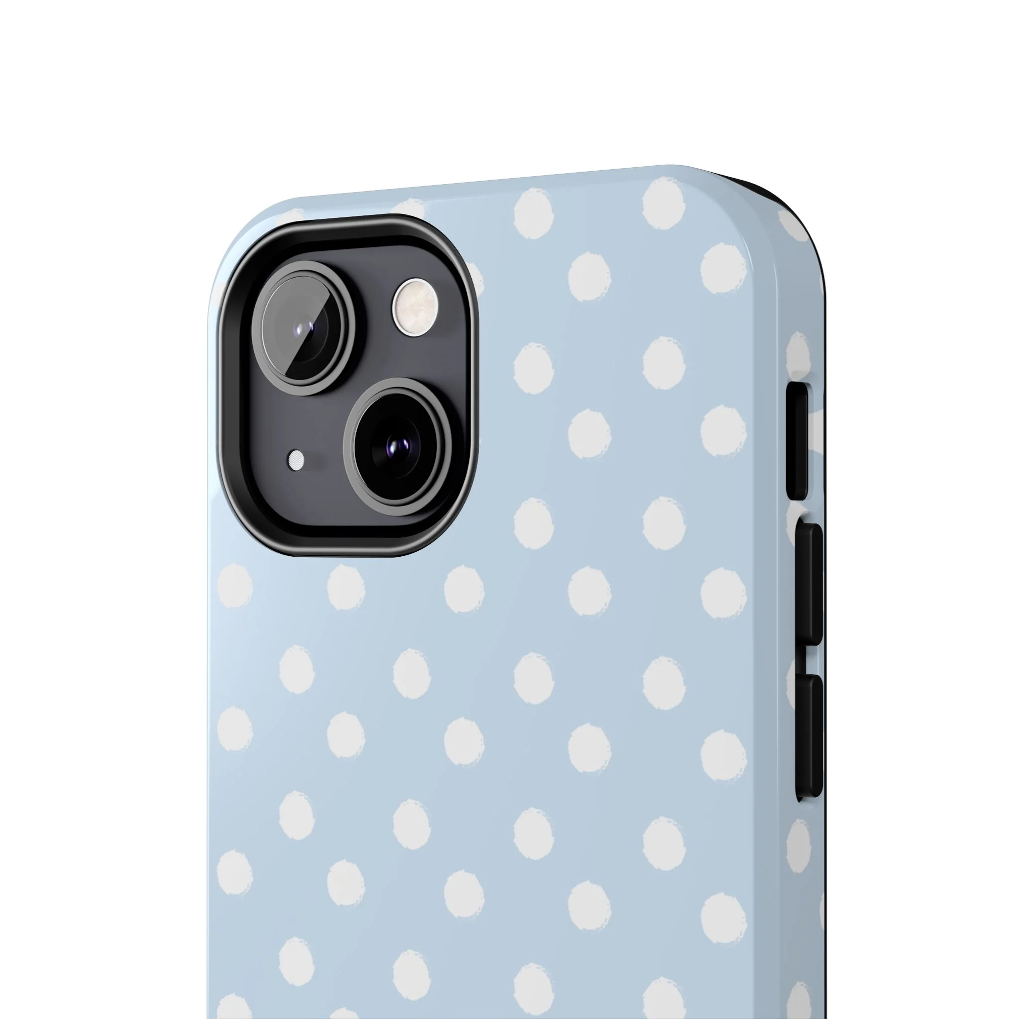 East Coast – Blue & White Polka Dots Phone Case - Image 59