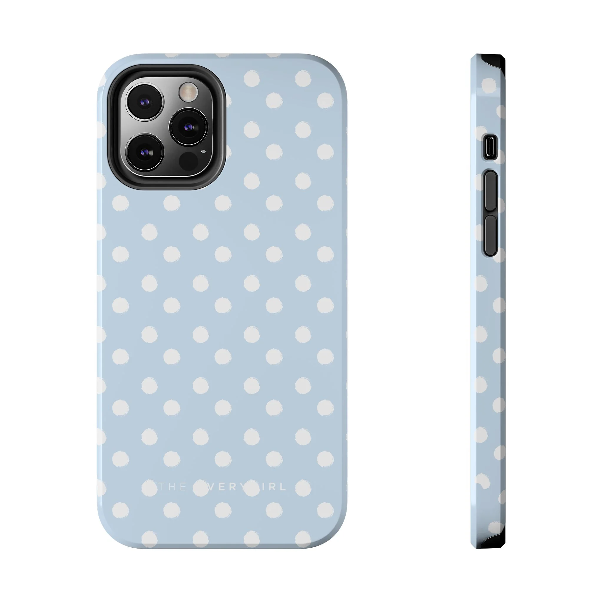 East Coast – Blue & White Polka Dots Phone Case - Image 6