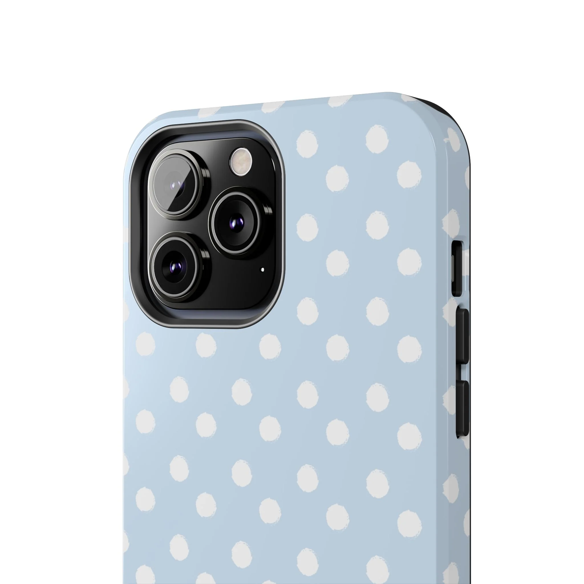 East Coast – Blue & White Polka Dots Phone Case - Image 65