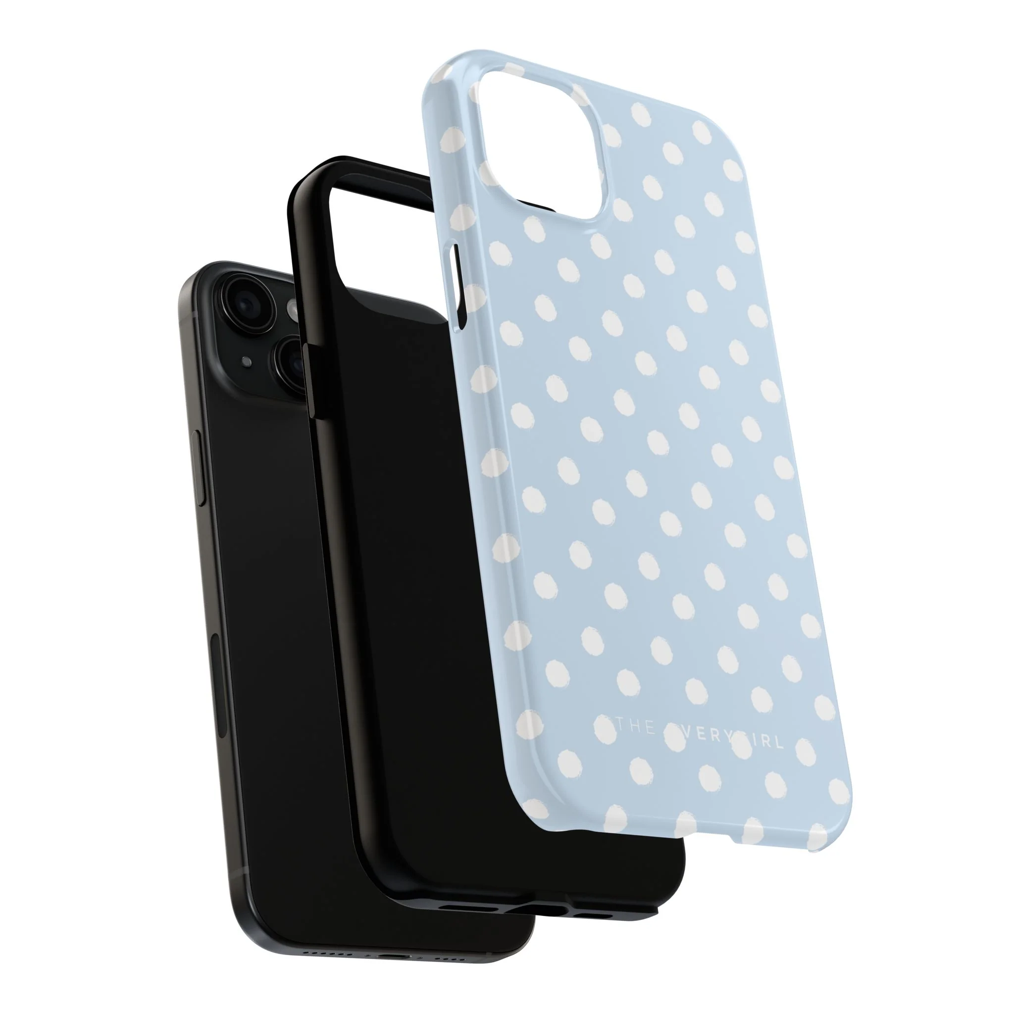 East Coast – Blue & White Polka Dots Phone Case - Image 78