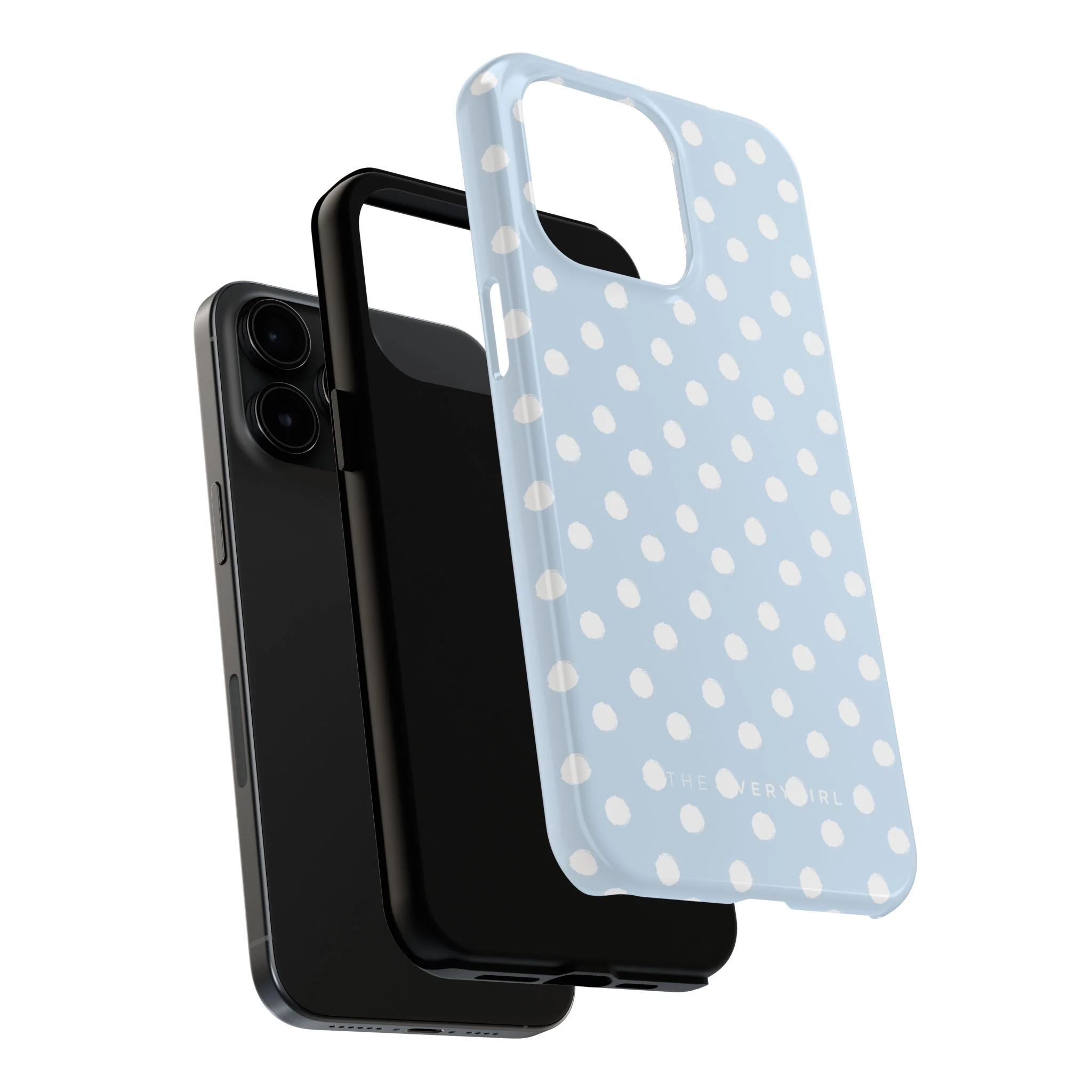 East Coast – Blue & White Polka Dots Phone Case - Image 81