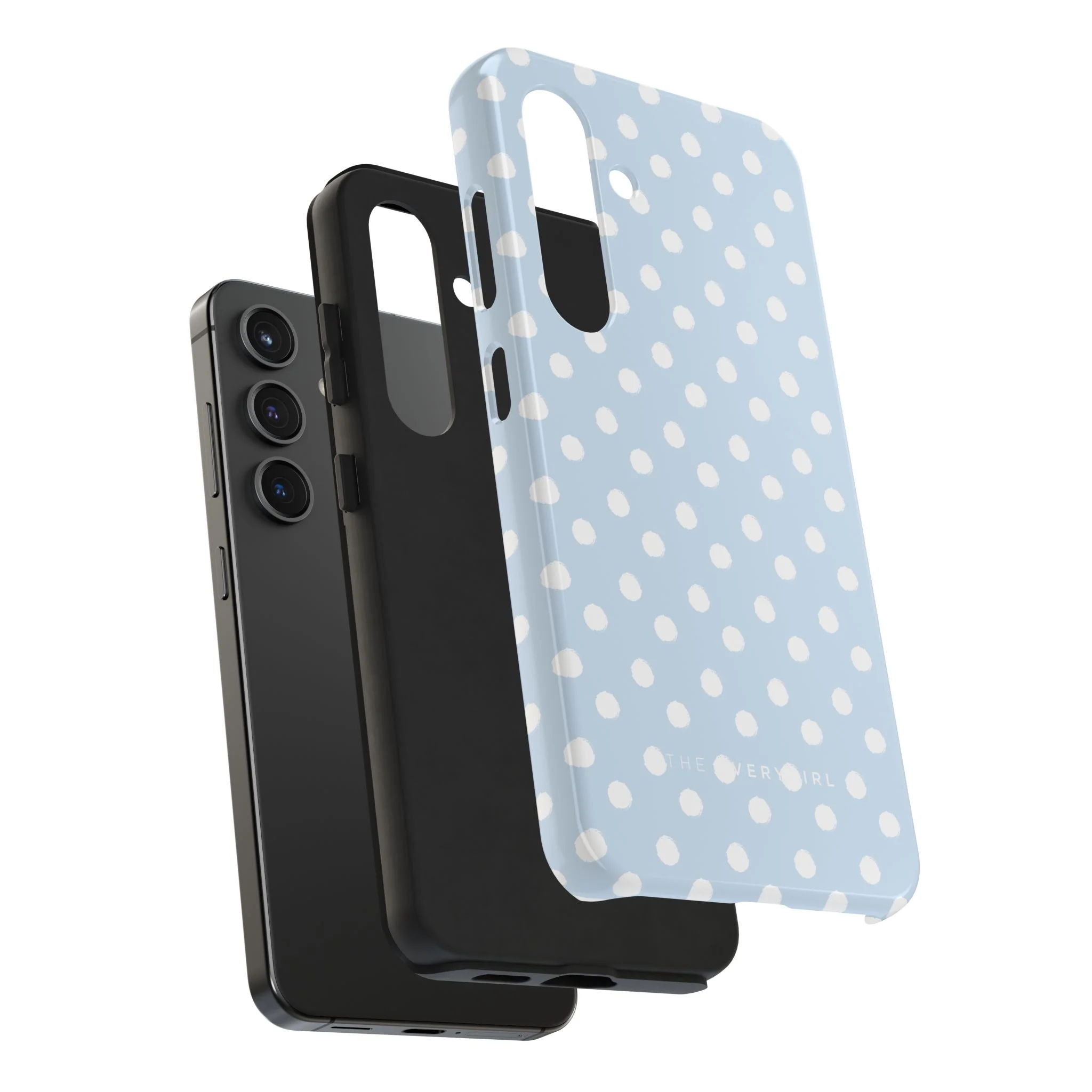 East Coast – Blue & White Polka Dots Phone Case - Image 84