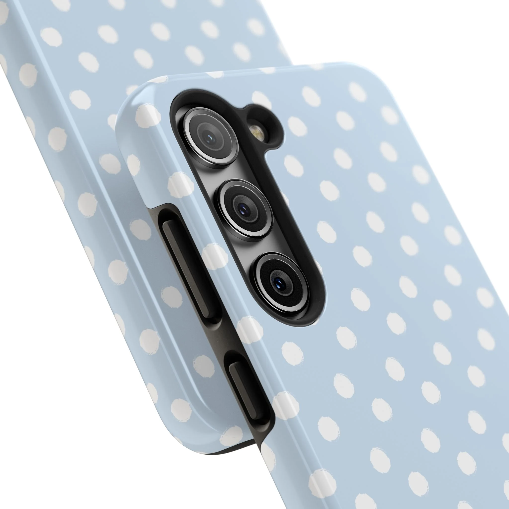 East Coast – Blue & White Polka Dots Phone Case - Image 85