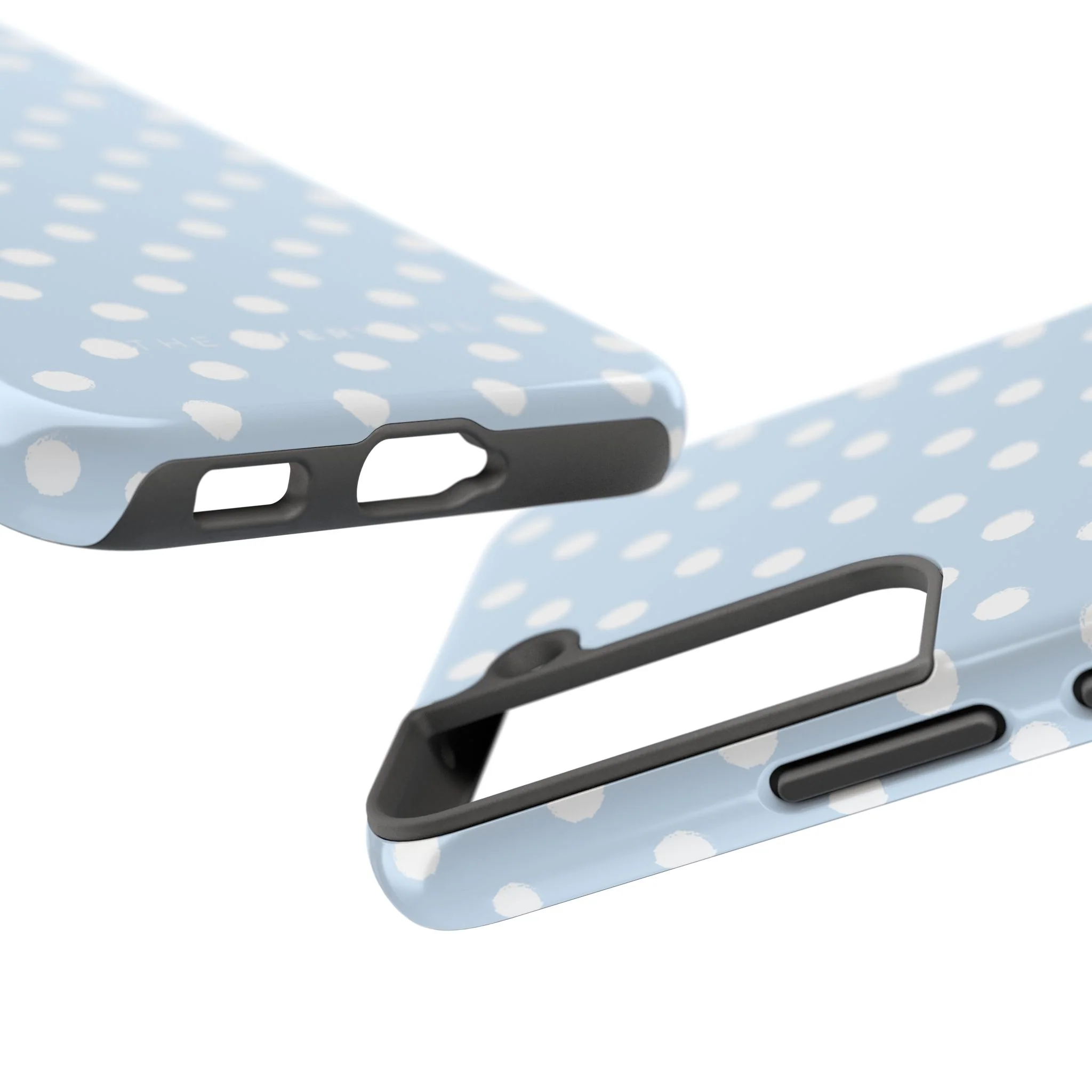 East Coast – Blue & White Polka Dots Phone Case - Image 89