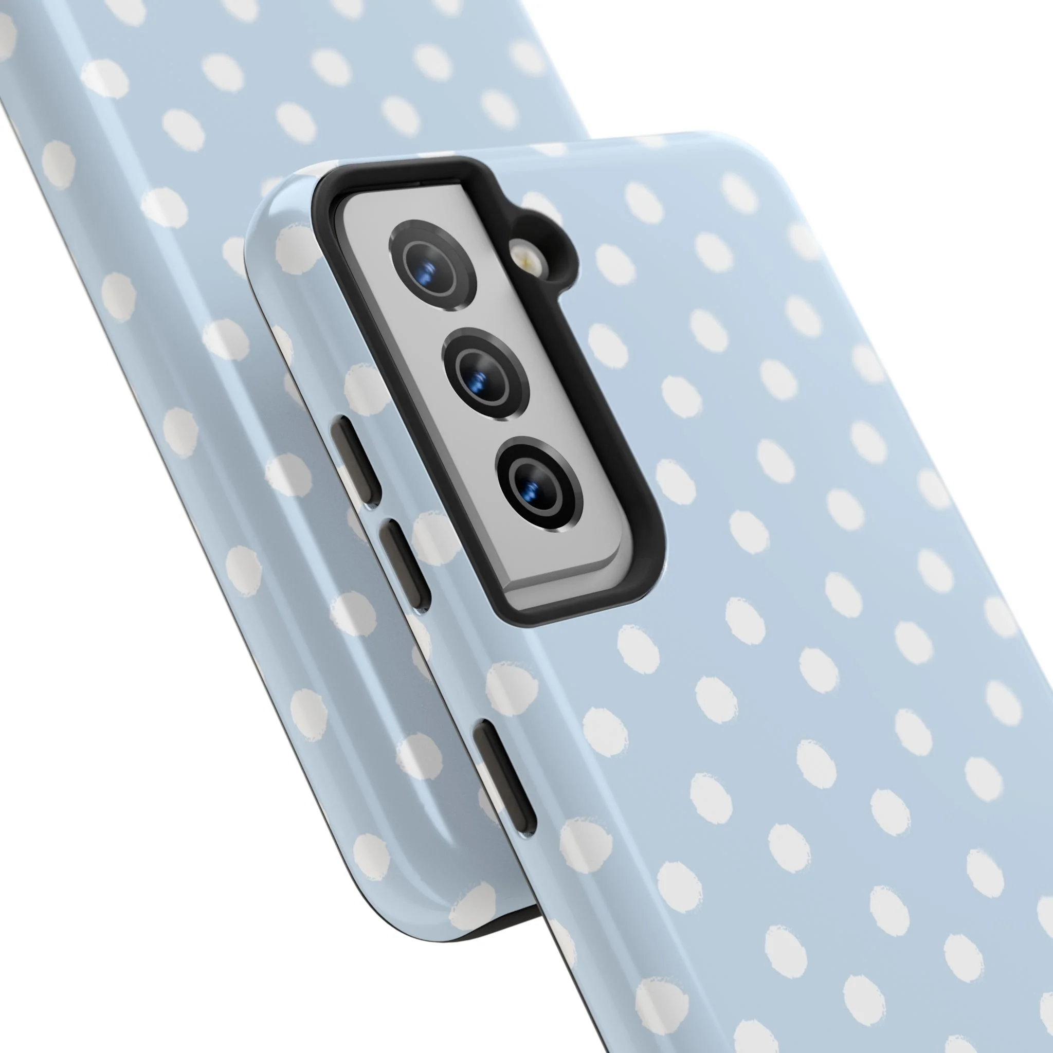 East Coast – Blue & White Polka Dots Phone Case - Image 91