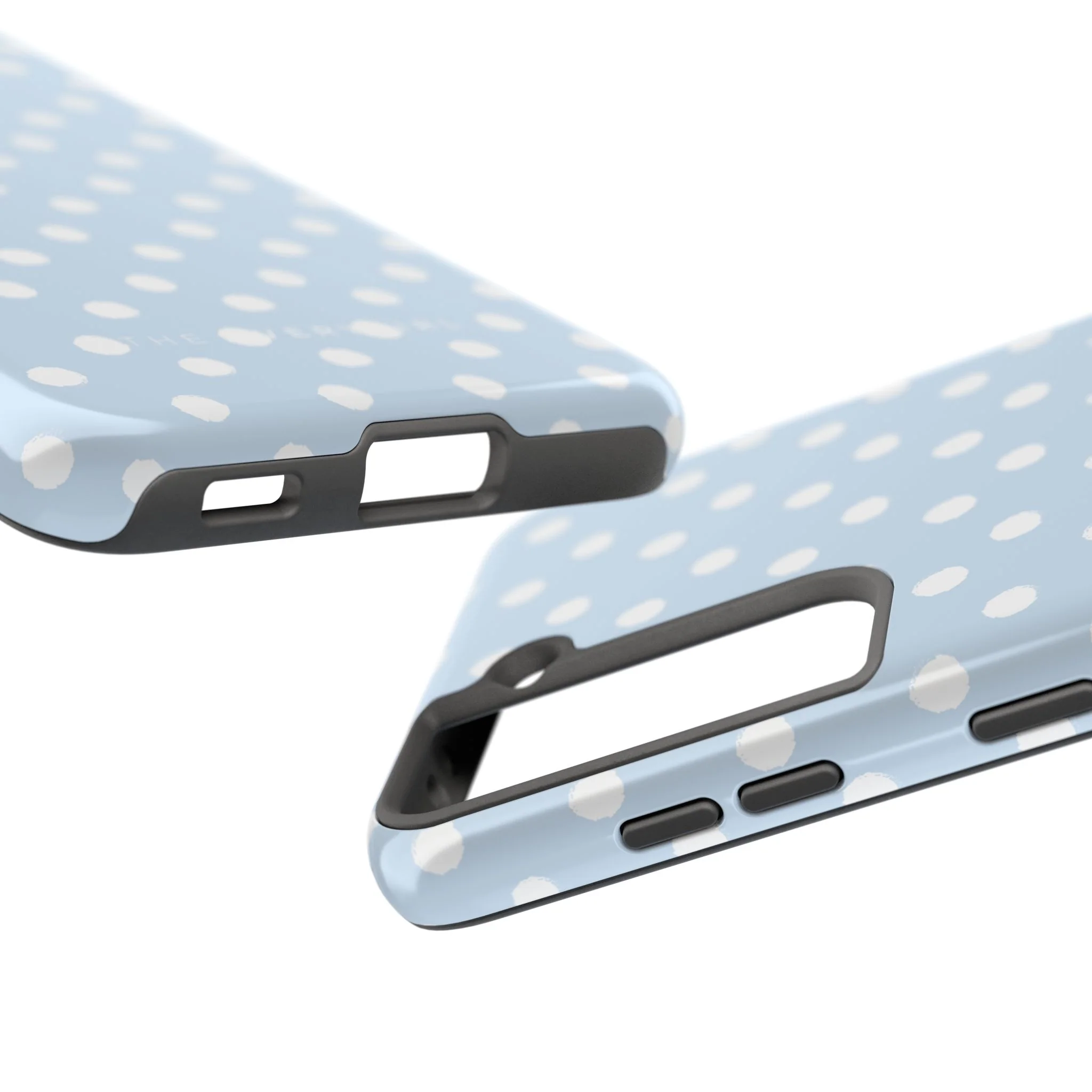 East Coast – Blue & White Polka Dots Phone Case - Image 92