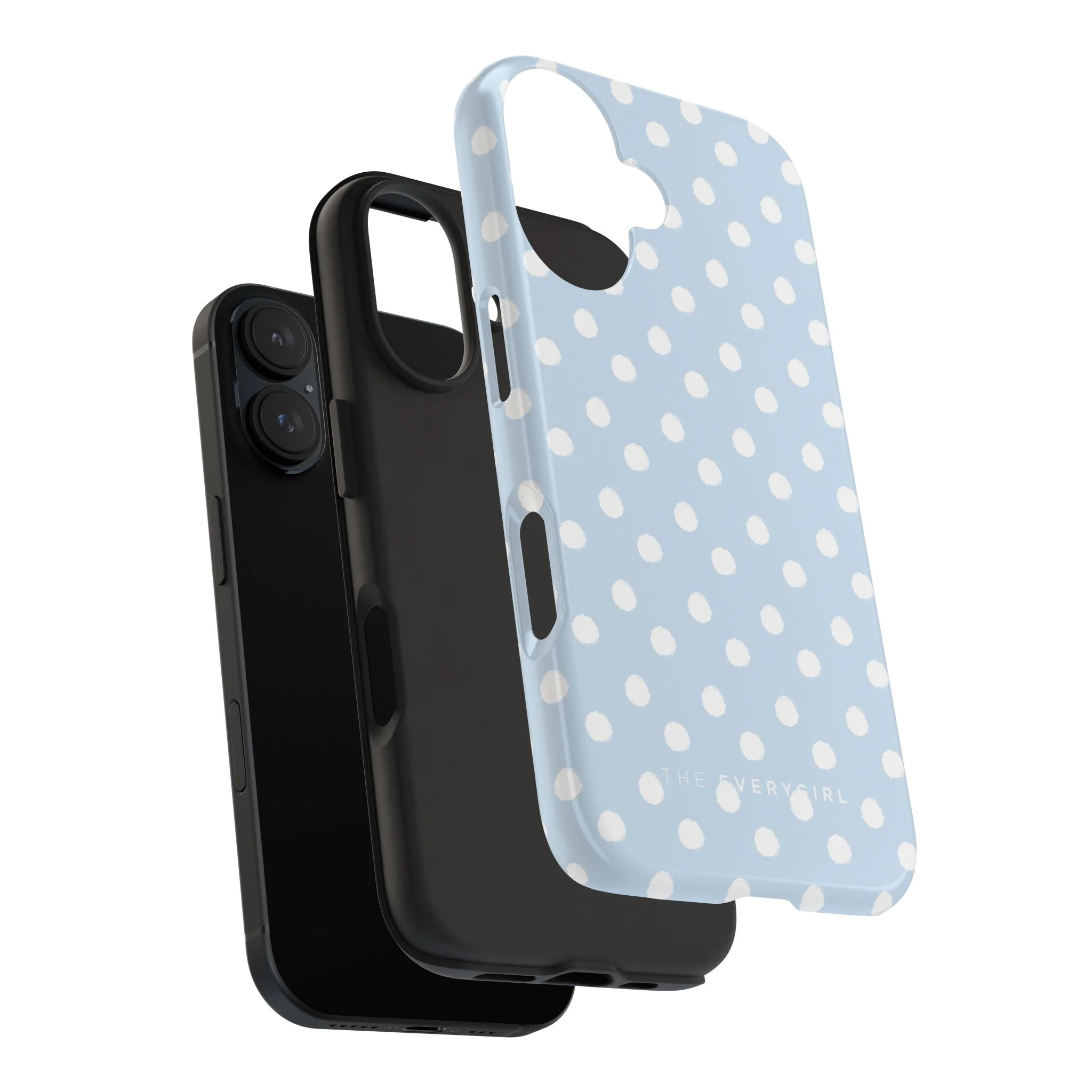 East Coast – Blue & White Polka Dots Phone Case - Image 99