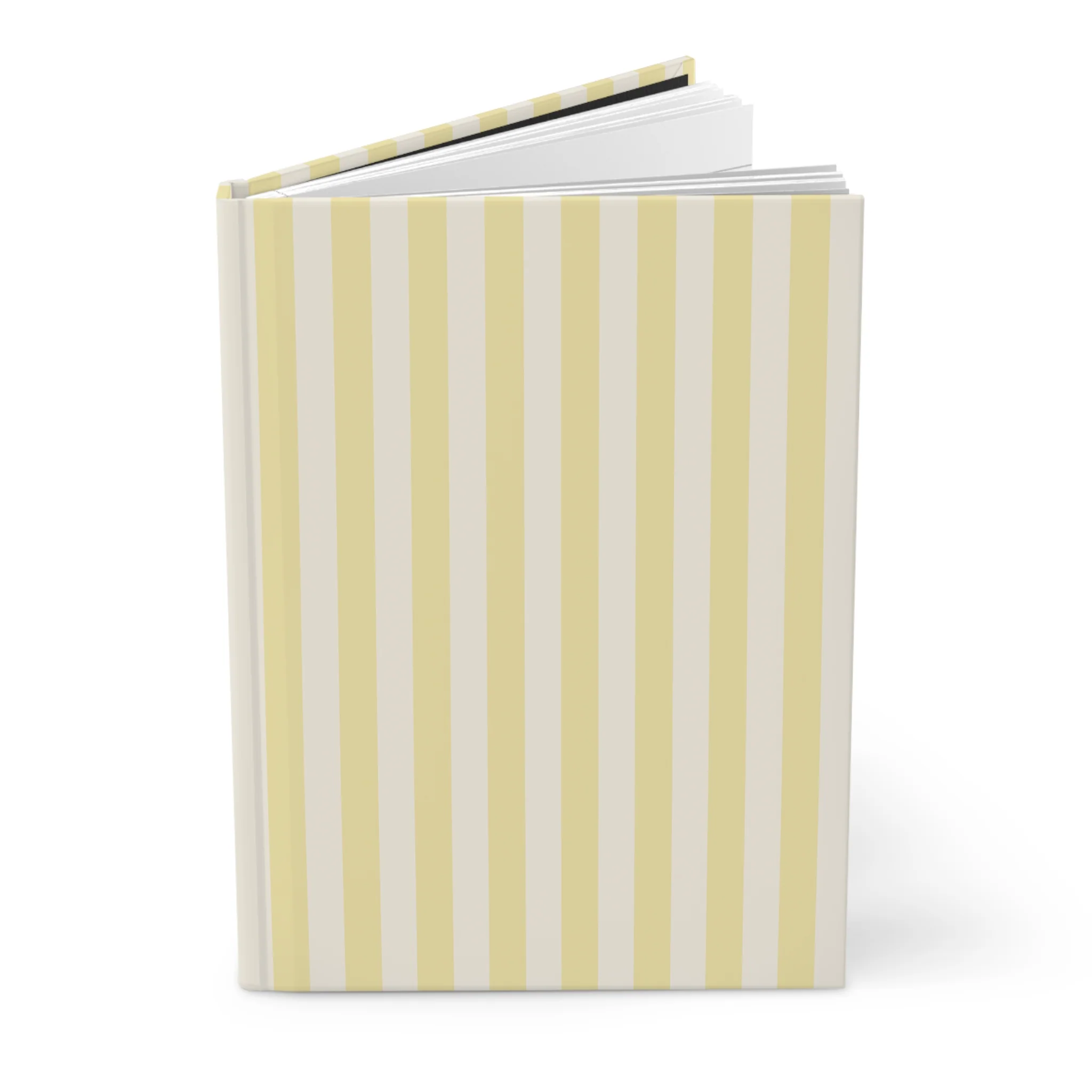 Butter Yellow Stripped Journal - Image 3