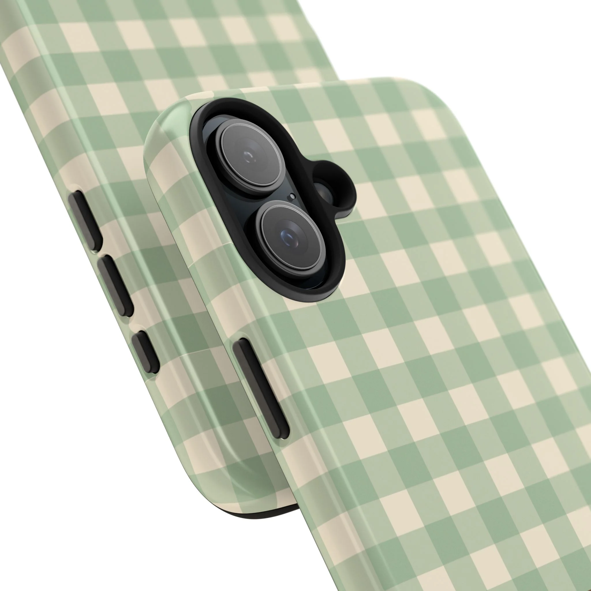 Customizable Green Gingham Phone Case - Image 23