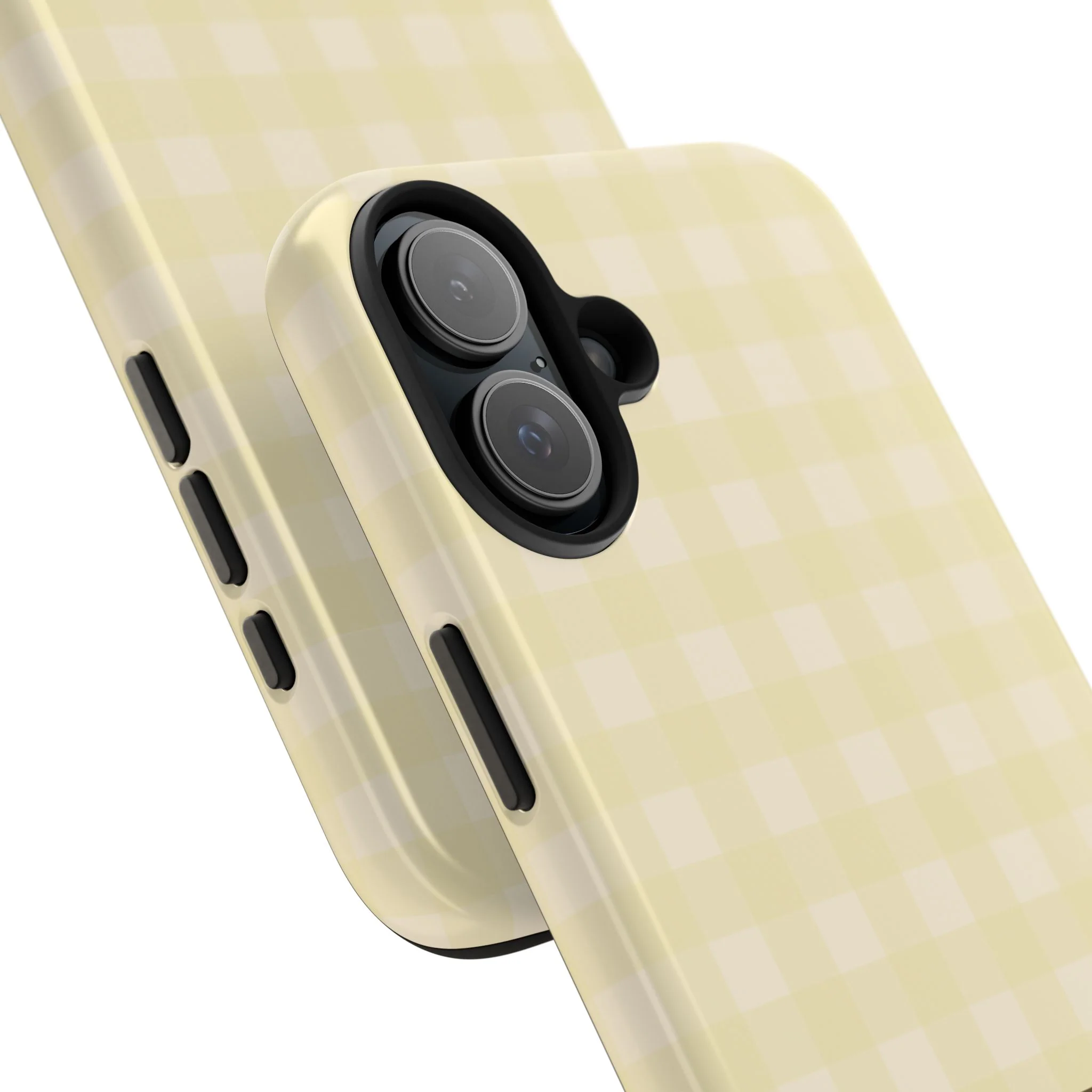 Customizable Yellow Gingham Phone Case - Image 23