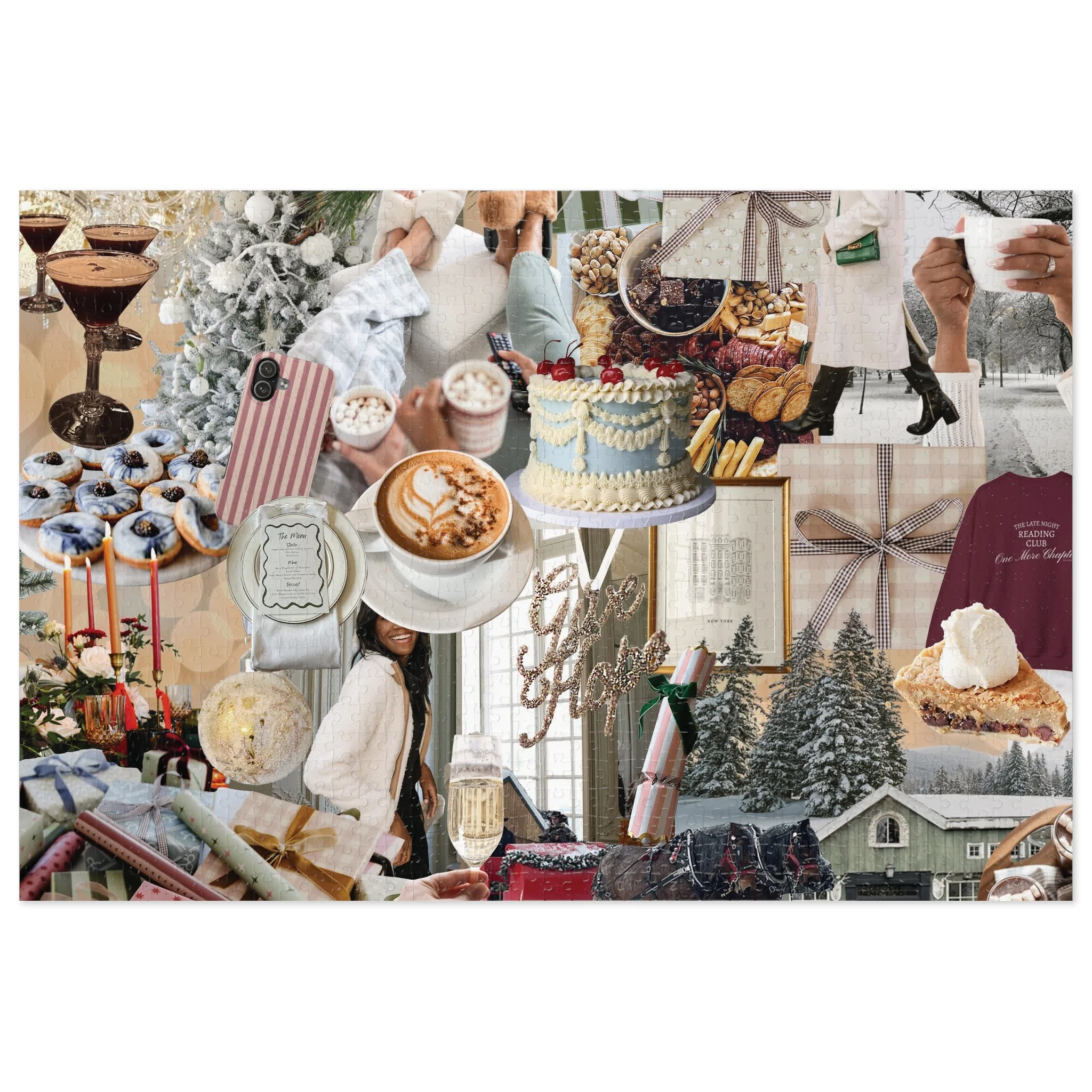 Everygirl Holiday Collage Puzzle - Image 3
