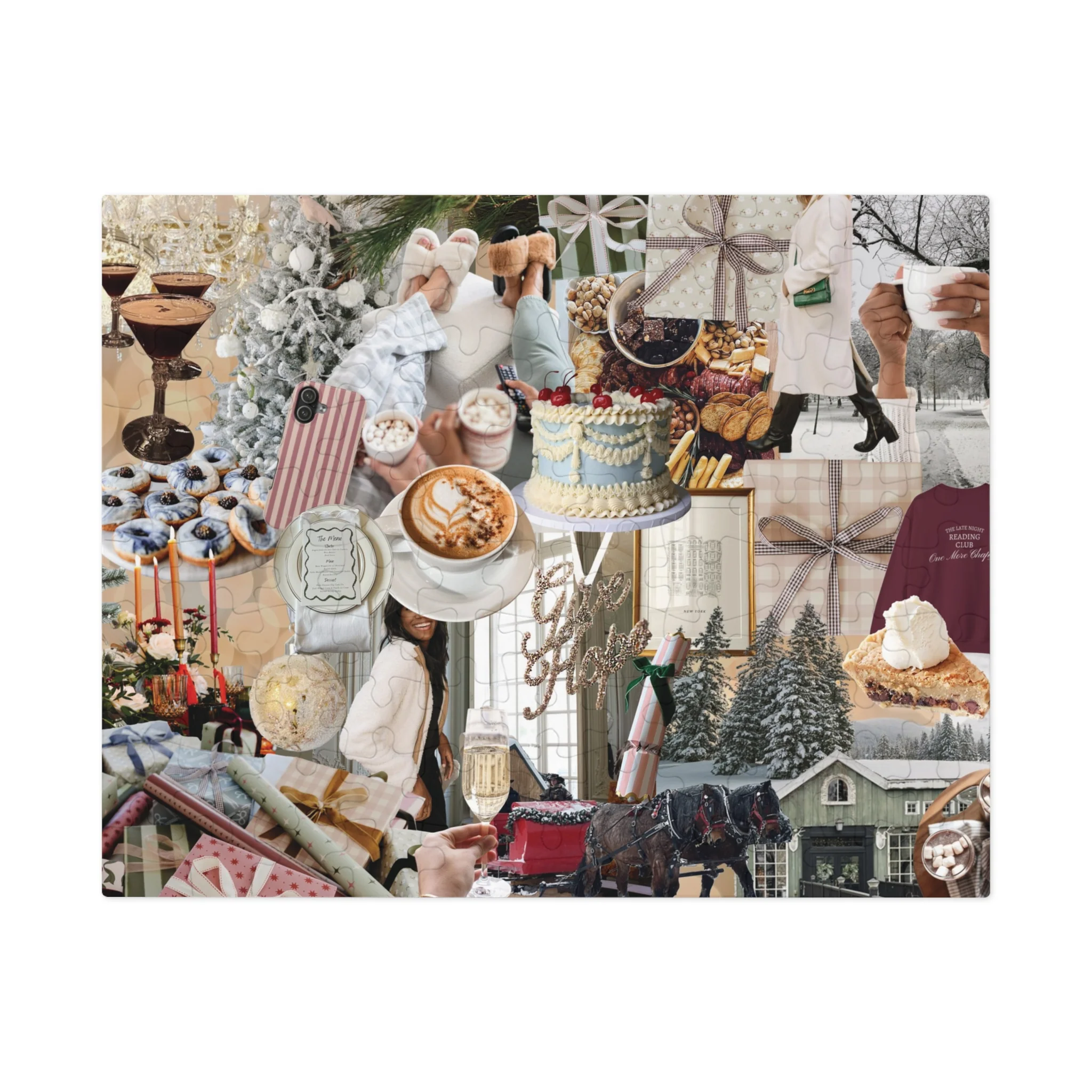 Everygirl Holiday Collage Puzzle - Image 5