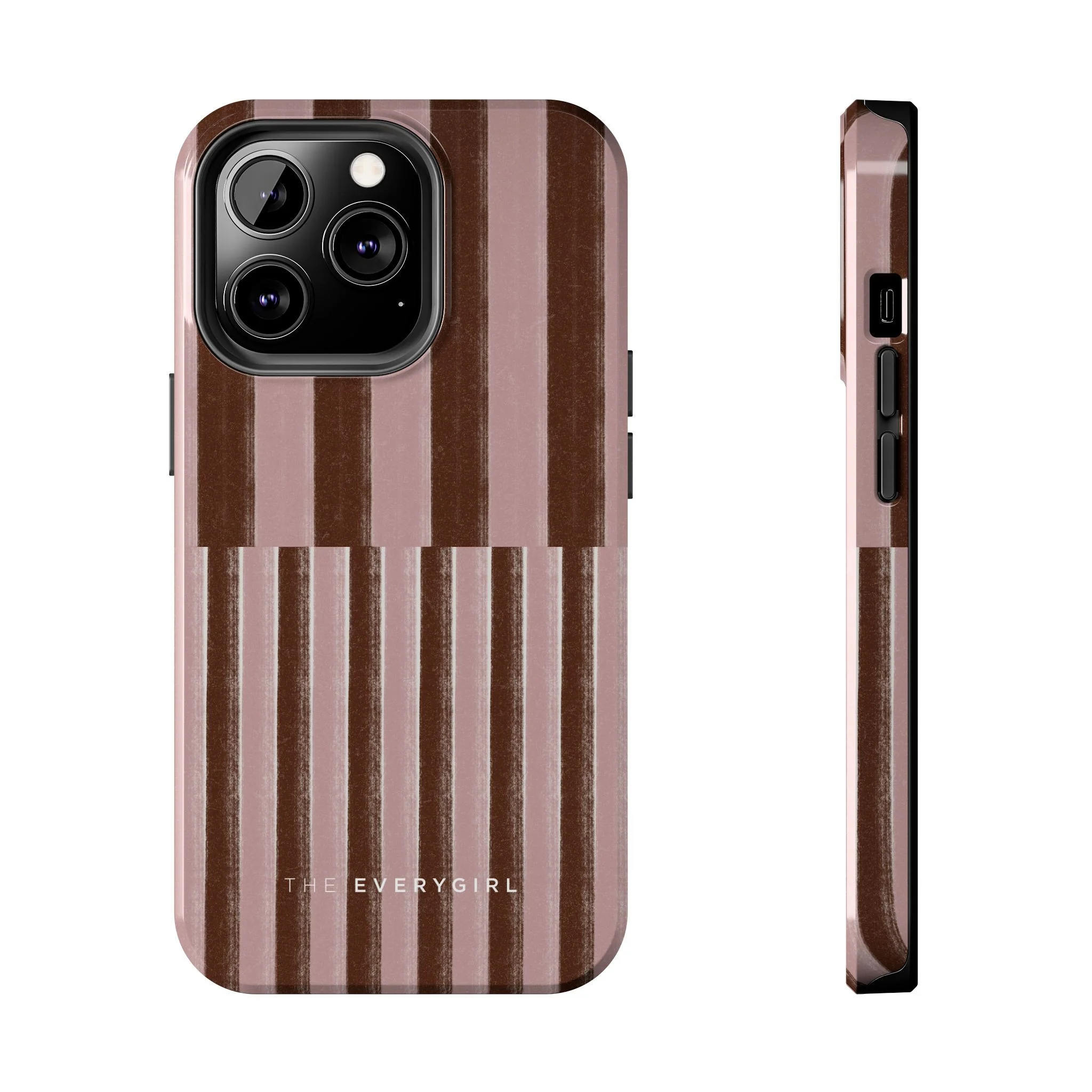 February Pink and Brown Phone Case - Image 10