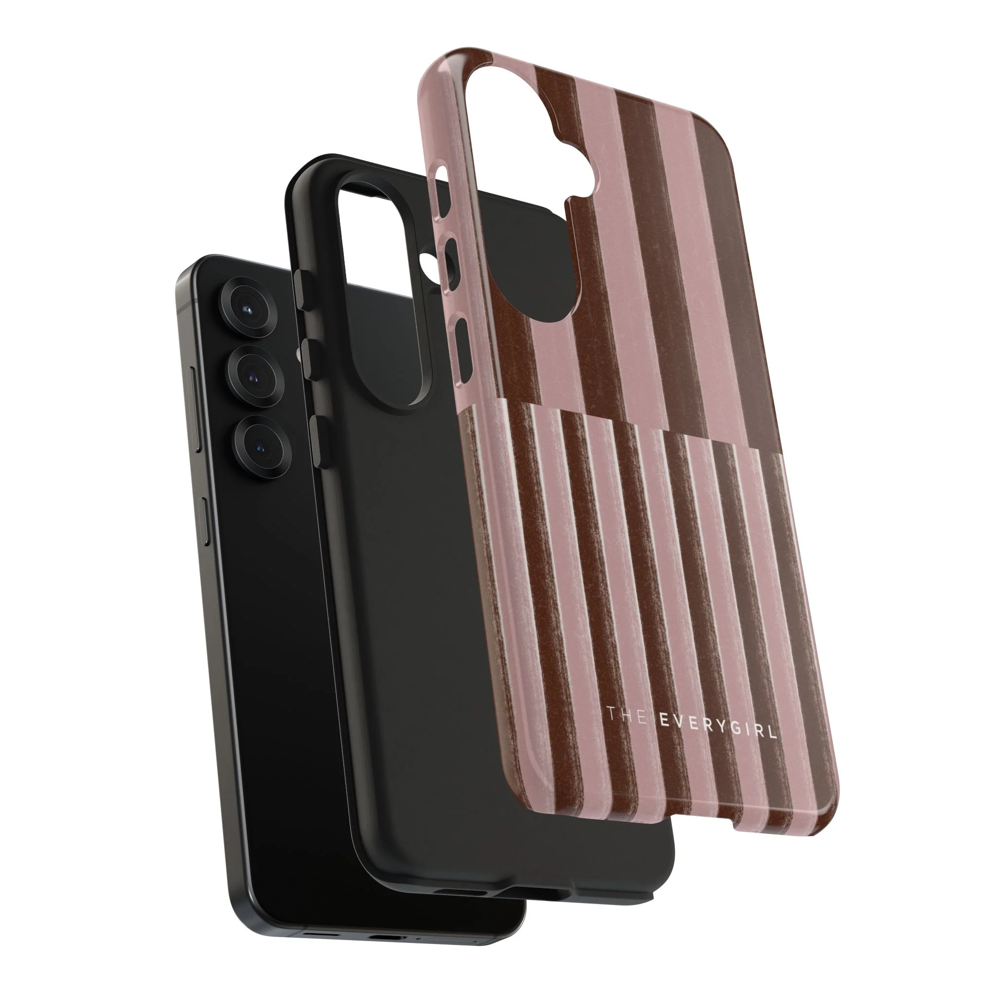 February Pink and Brown Phone Case - Image 103