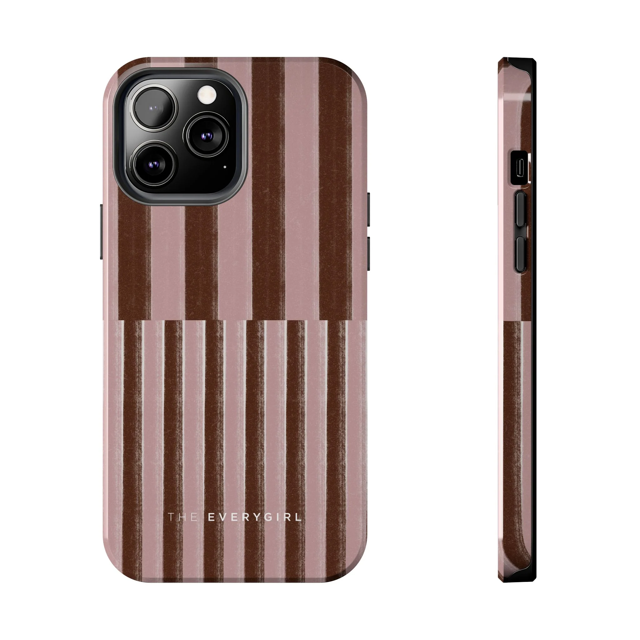 February Pink and Brown Phone Case - Image 11