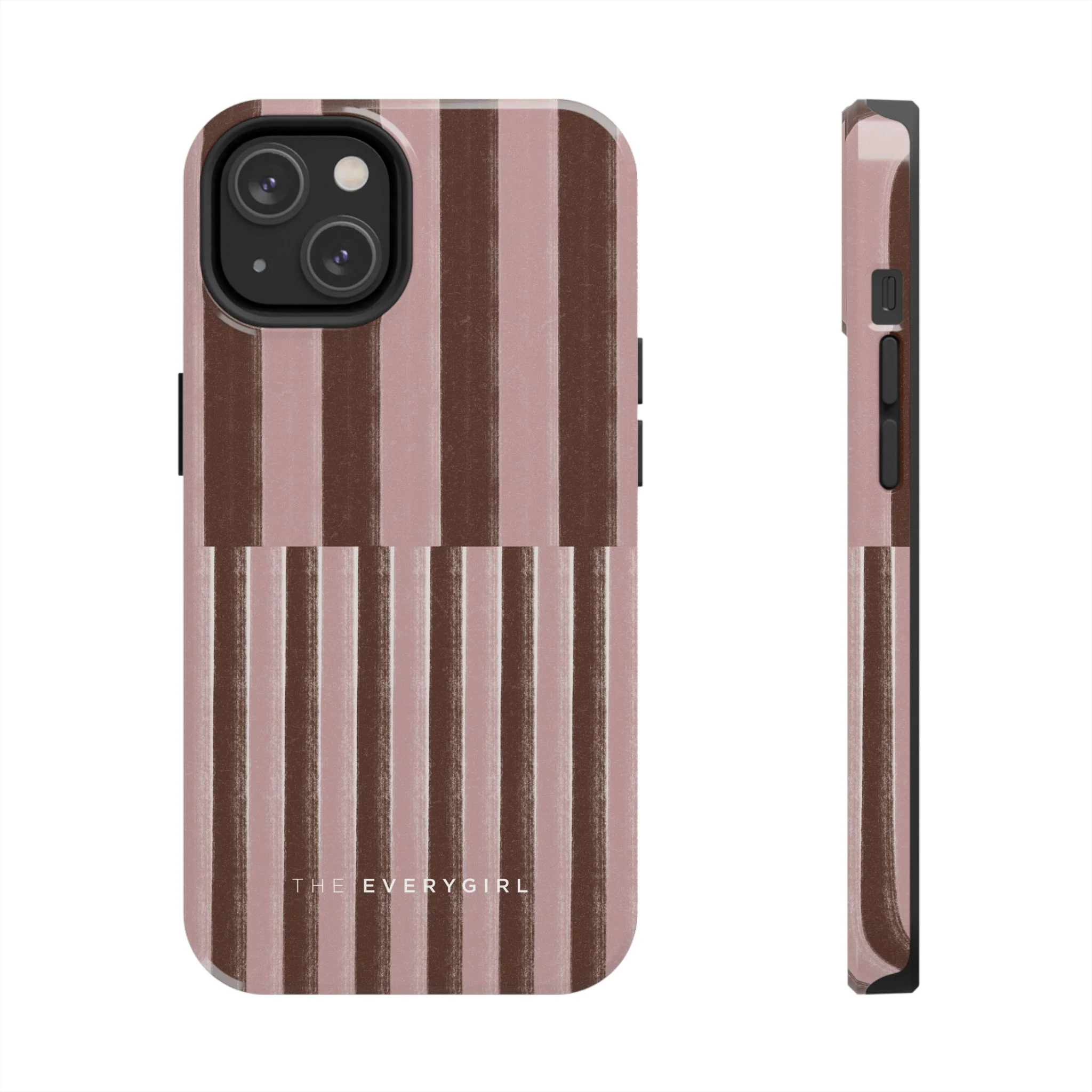 February Pink and Brown Phone Case - Image 12
