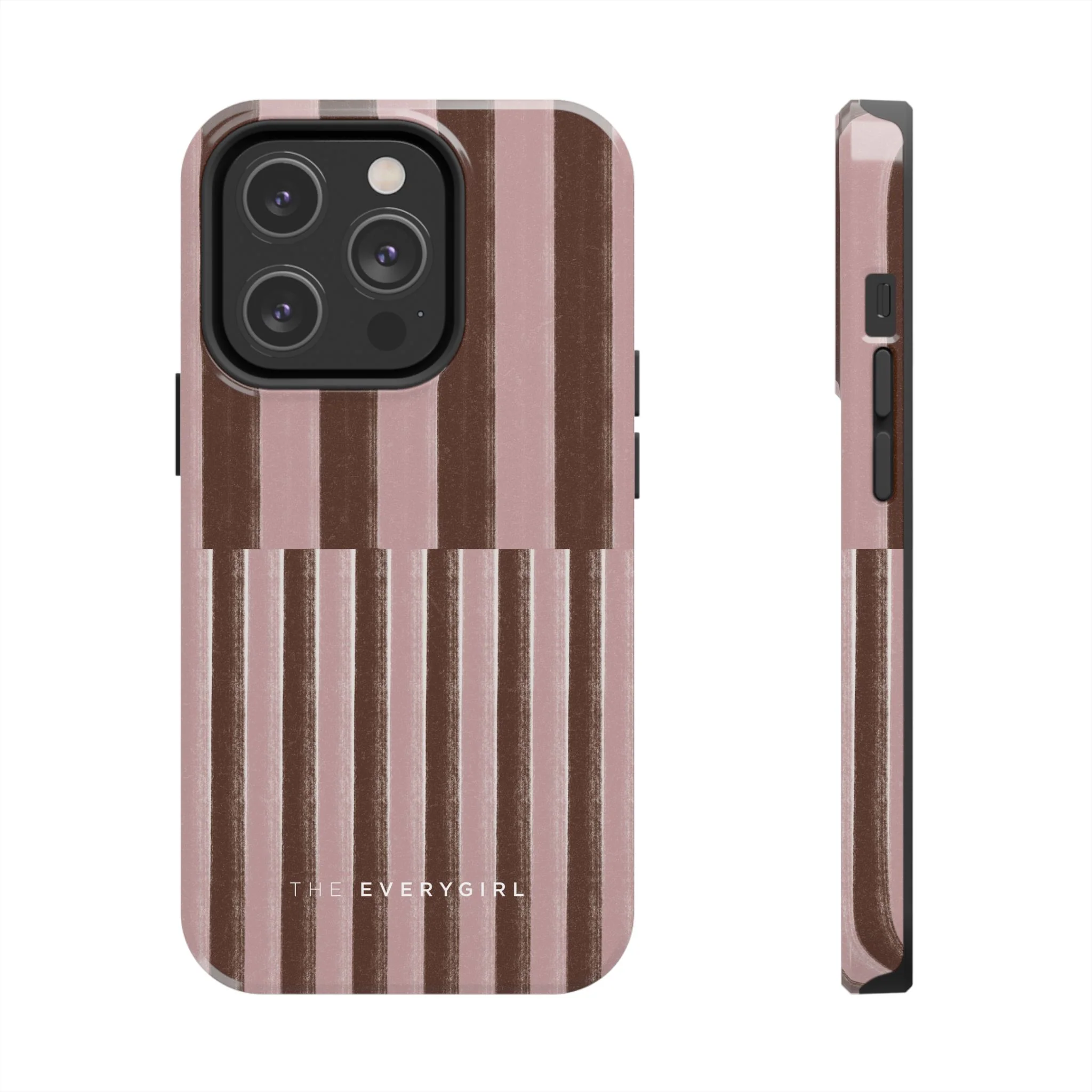 February Pink and Brown Phone Case - Image 13