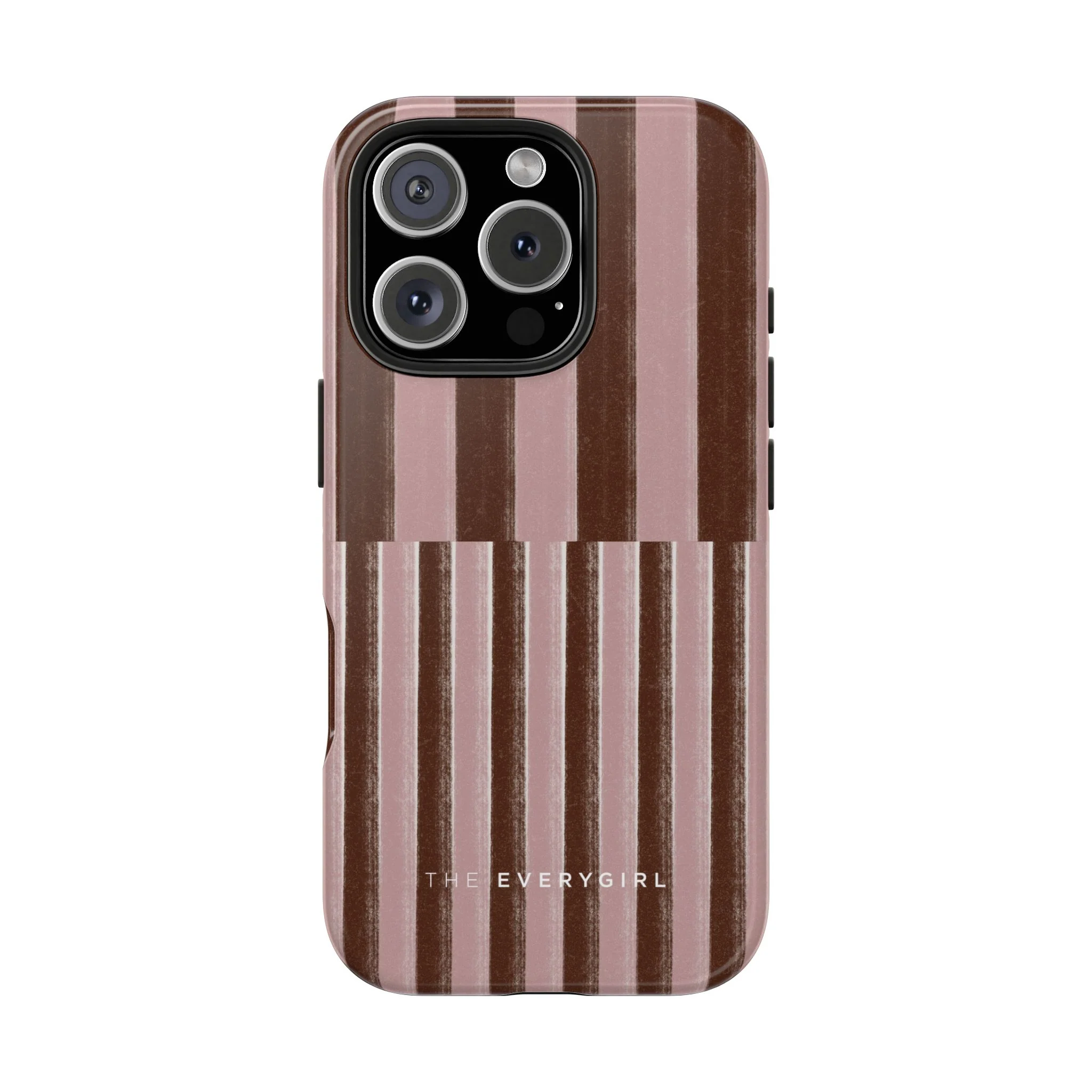 February Pink and Brown Phone Case - Image 24