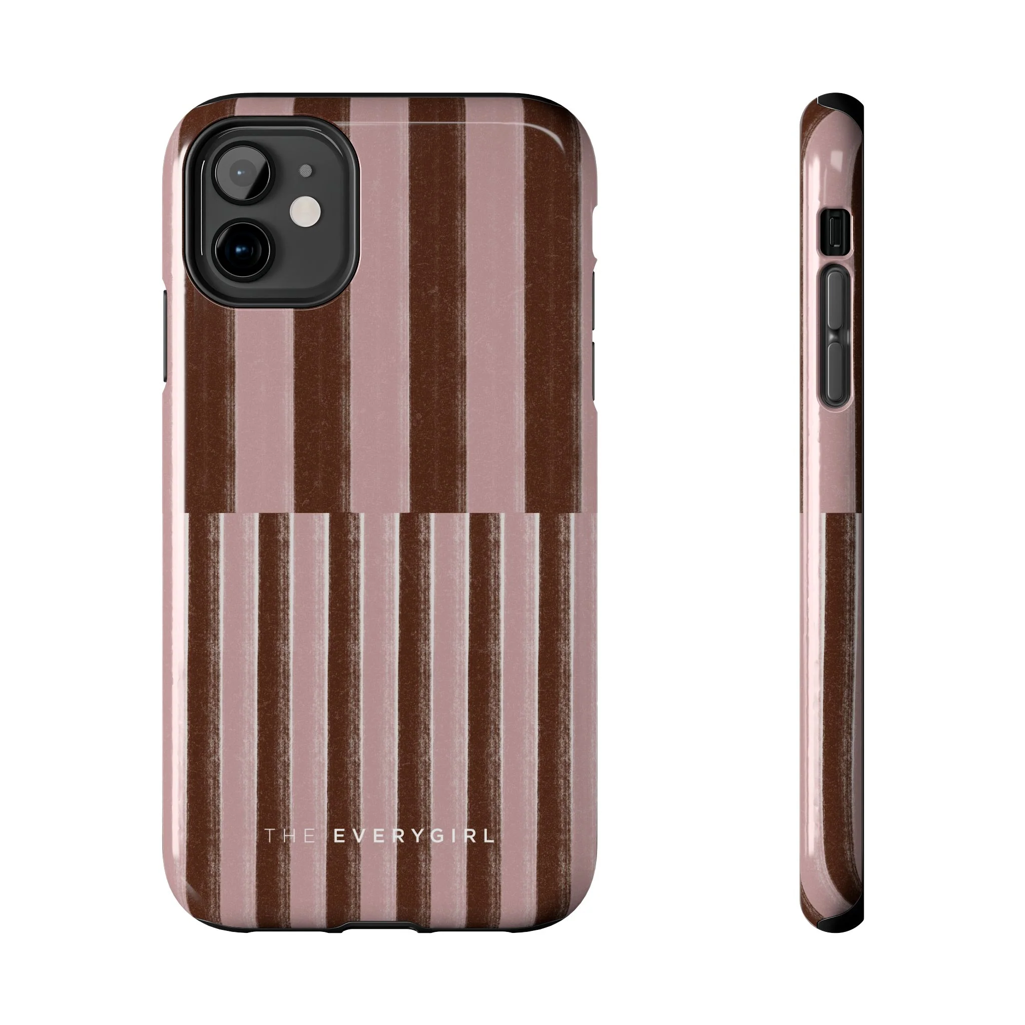 February Pink and Brown Phone Case - Image 33