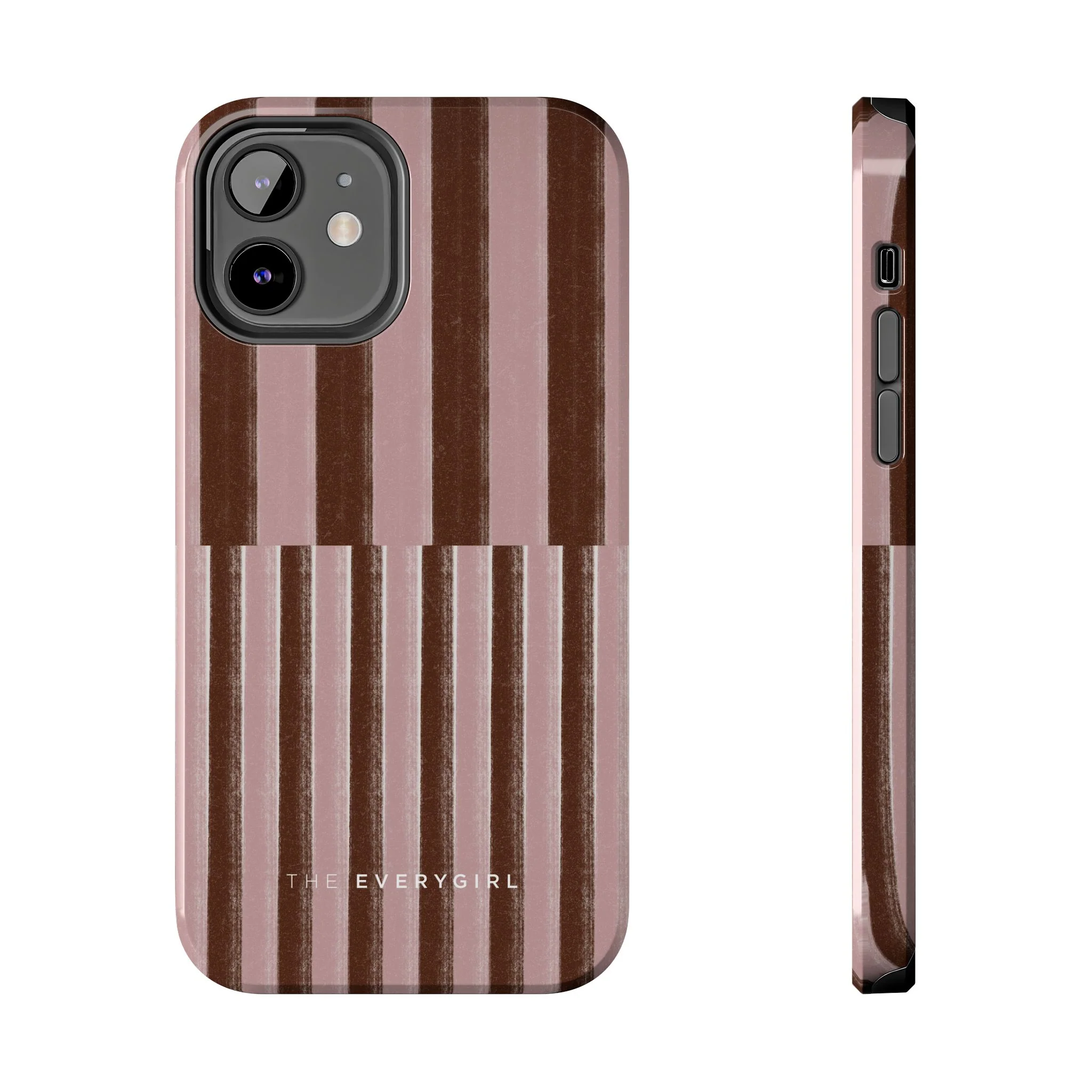 February Pink and Brown Phone Case - Image 4