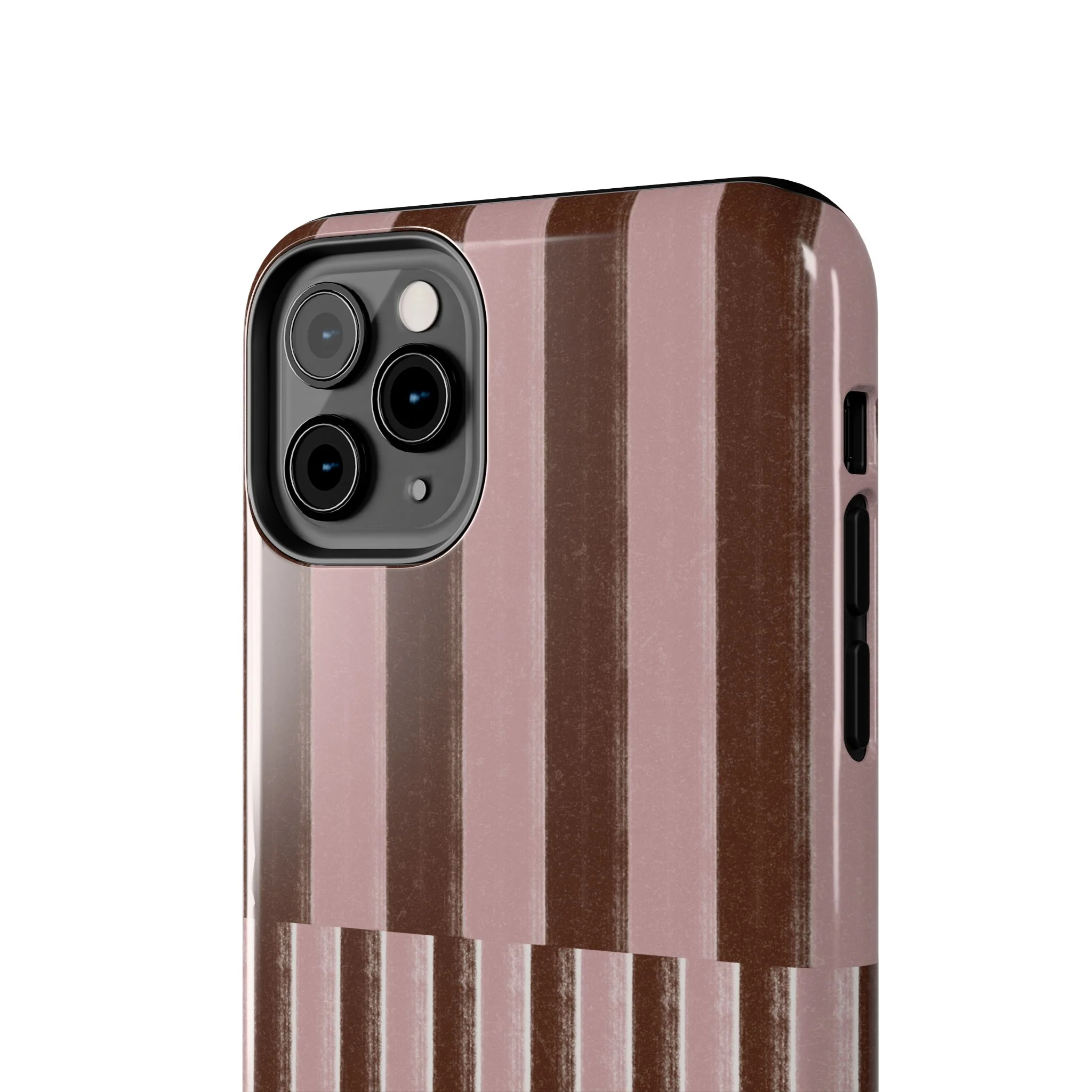 February Pink and Brown Phone Case - Image 41