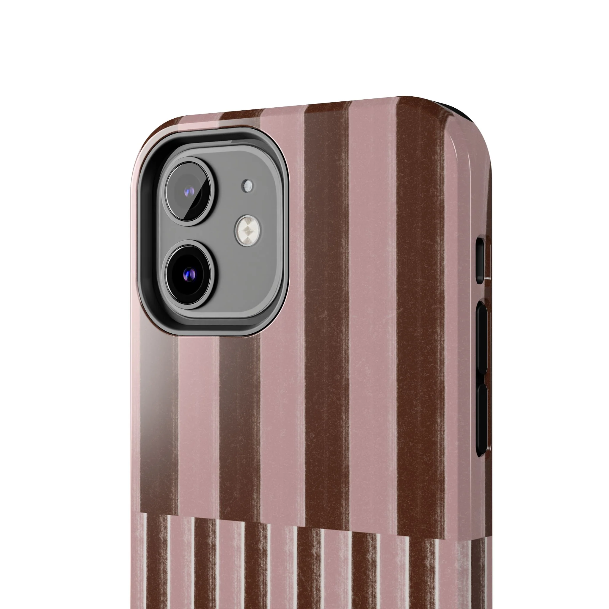 February Pink and Brown Phone Case - Image 44