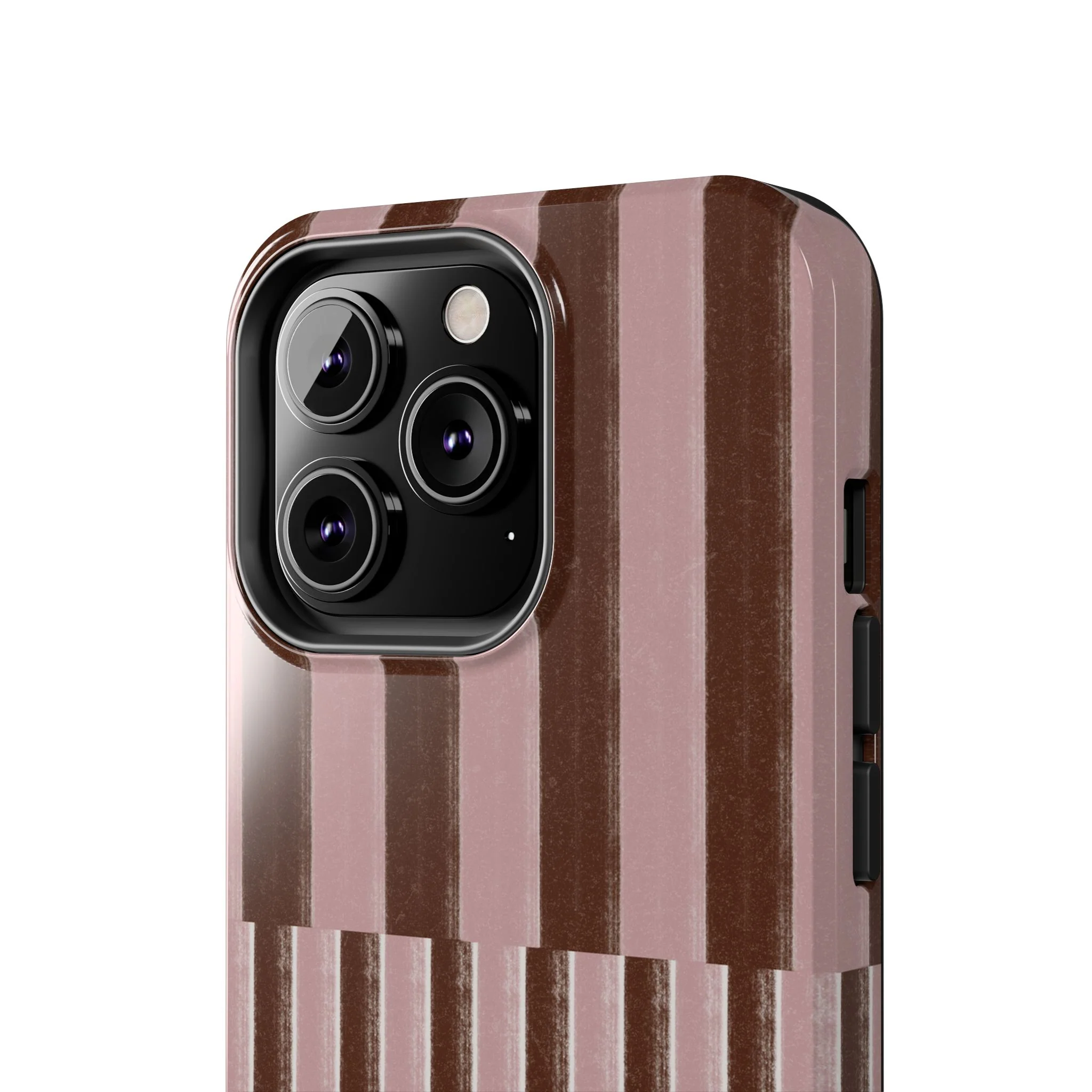 February Pink and Brown Phone Case - Image 62
