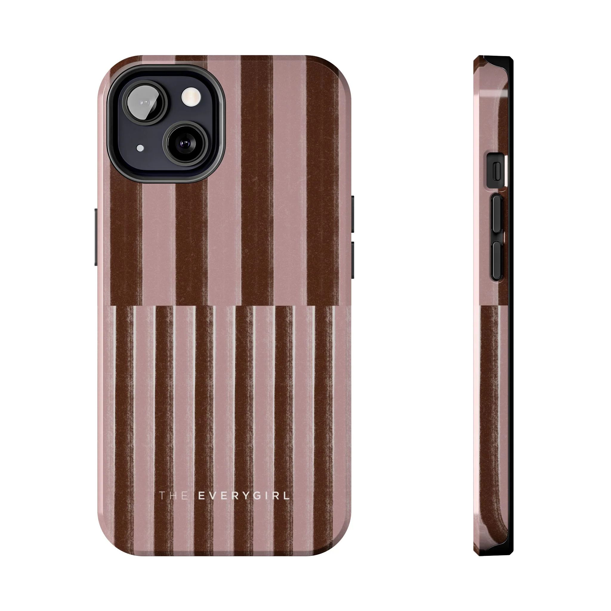 February Pink and Brown Phone Case - Image 8