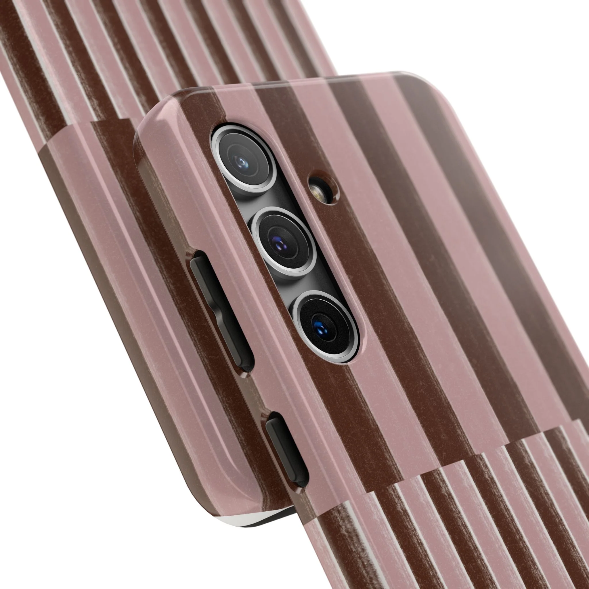 February Pink and Brown Phone Case - Image 82