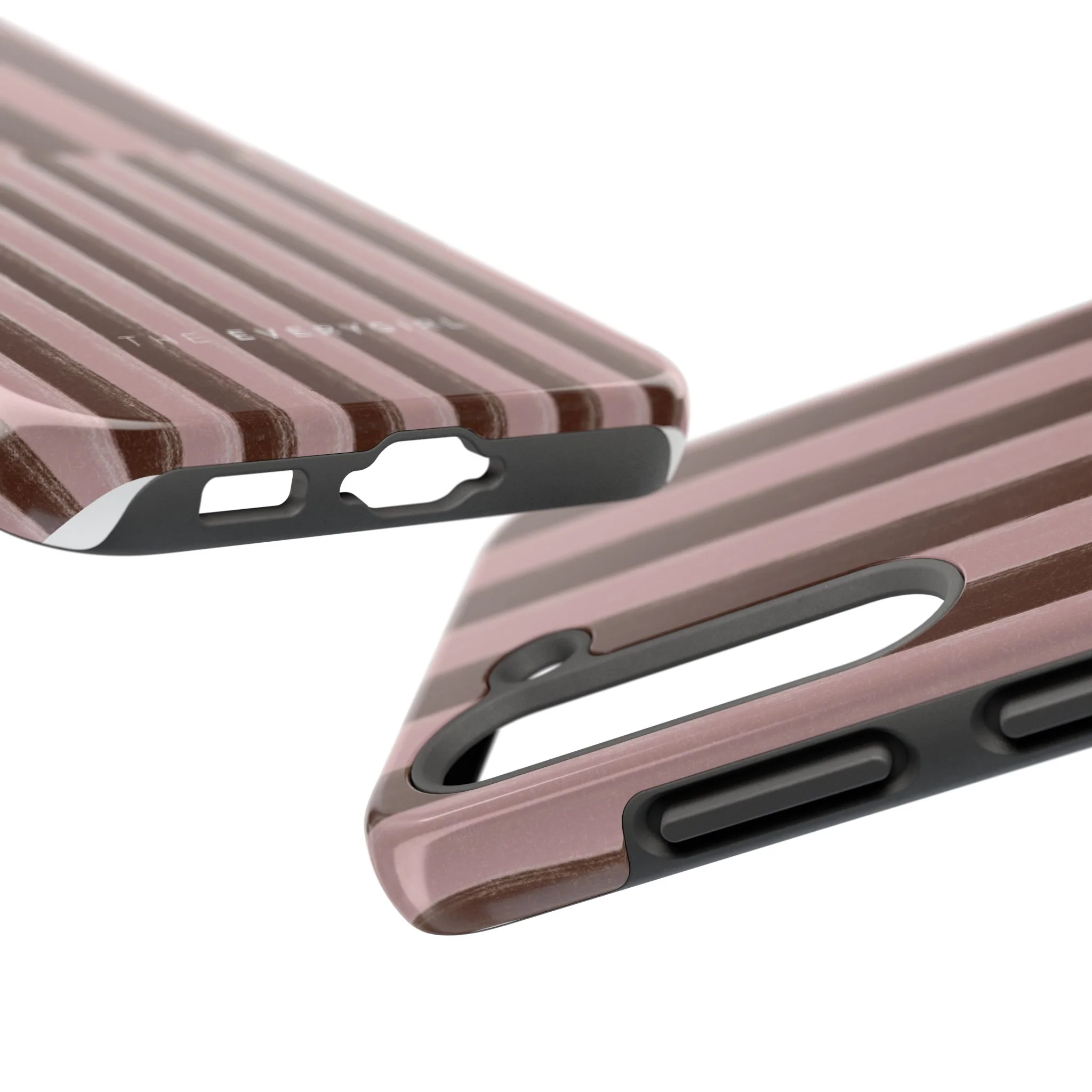February Pink and Brown Phone Case - Image 86