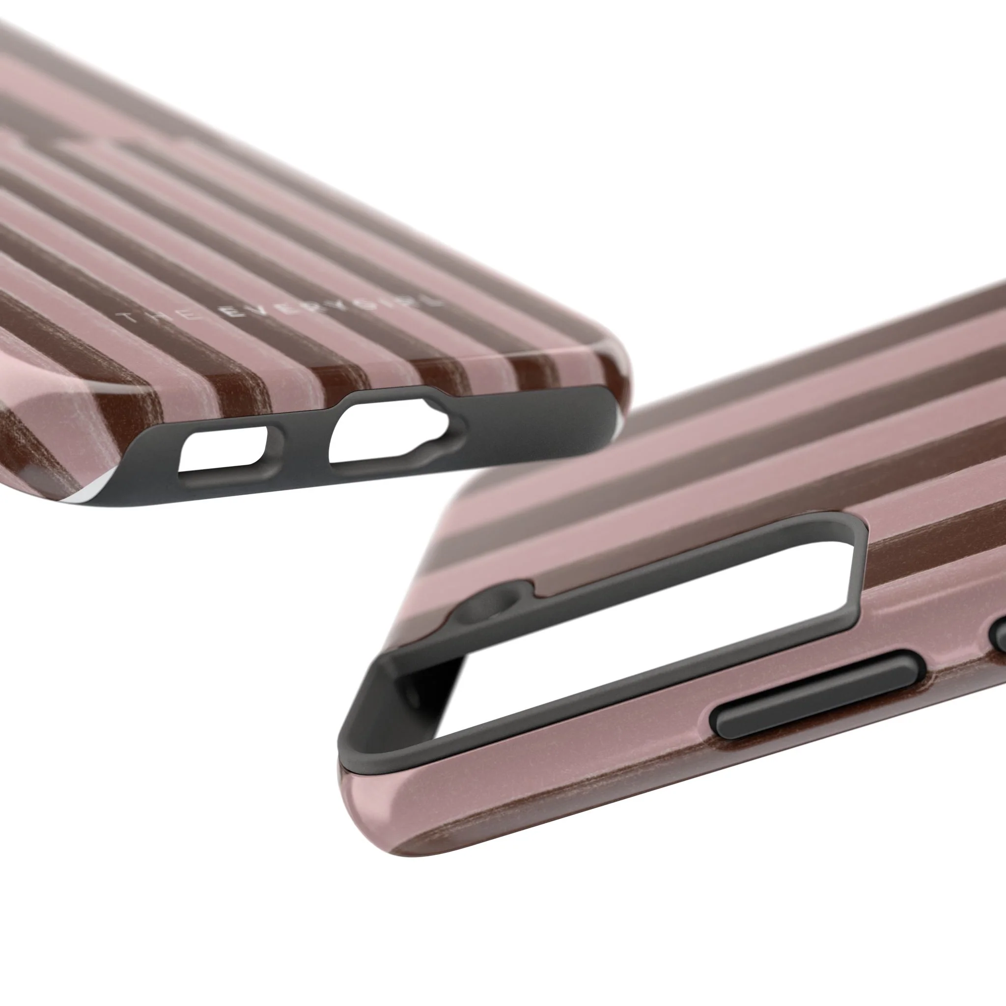 February Pink and Brown Phone Case - Image 89