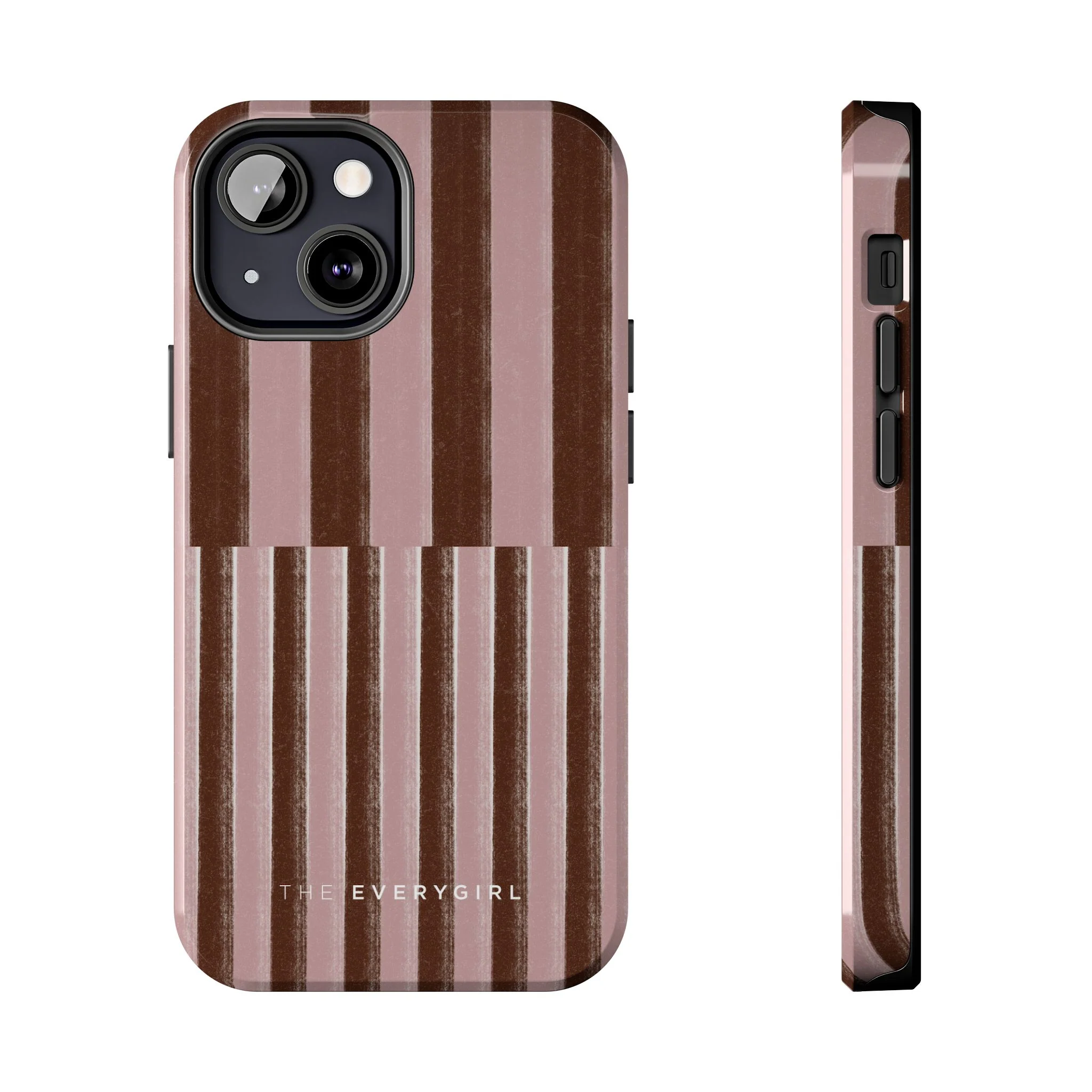 February Pink and Brown Phone Case - Image 9